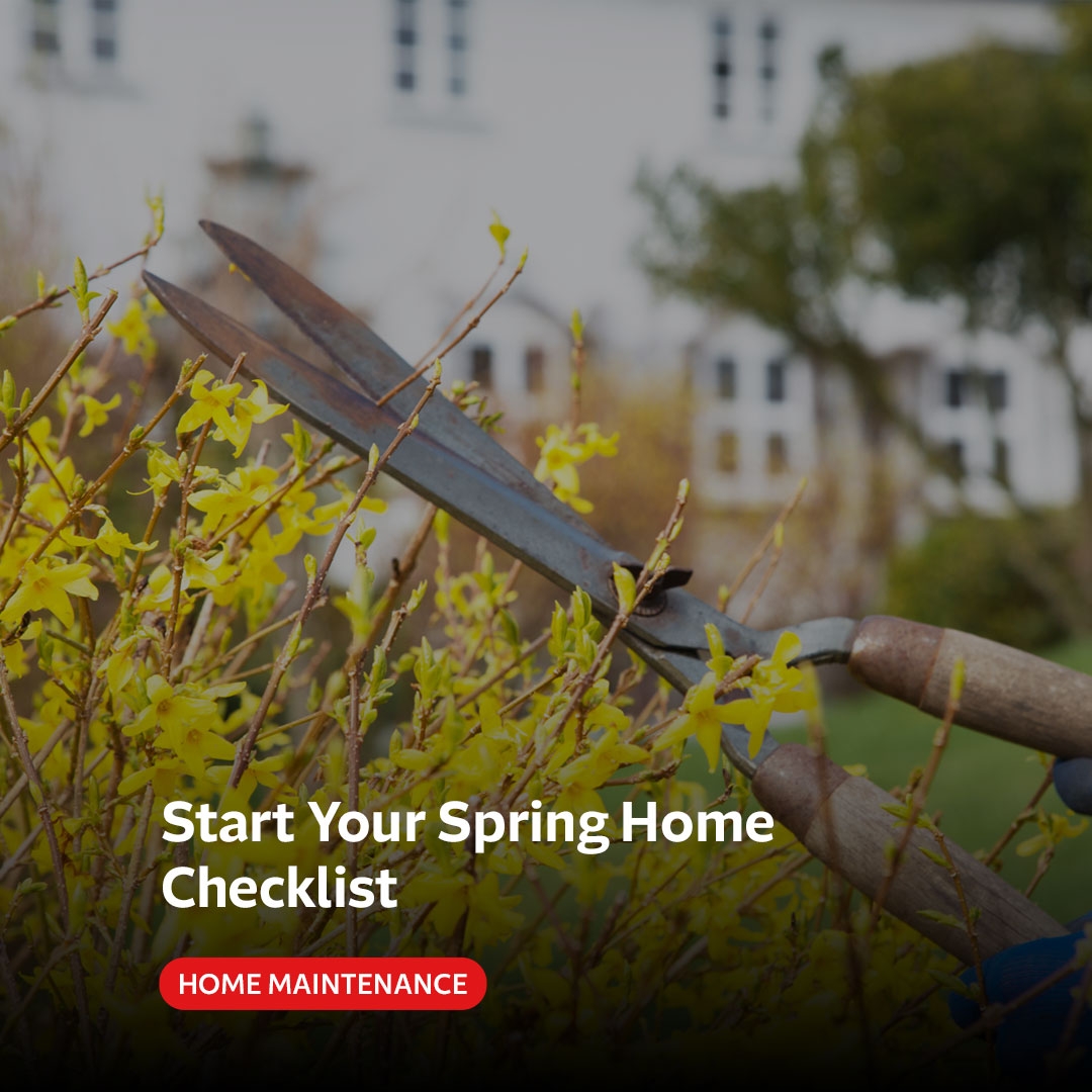 A little spring maintenance now can help prevent costly repairs later. Inspect your home inside and out this season: clean gutters, check for leaks, test smoke detectors, inspect your HVAC, and look for any signs of pipe or appliance issues. #Spring #SpringHomeMaintenance #SpringTips