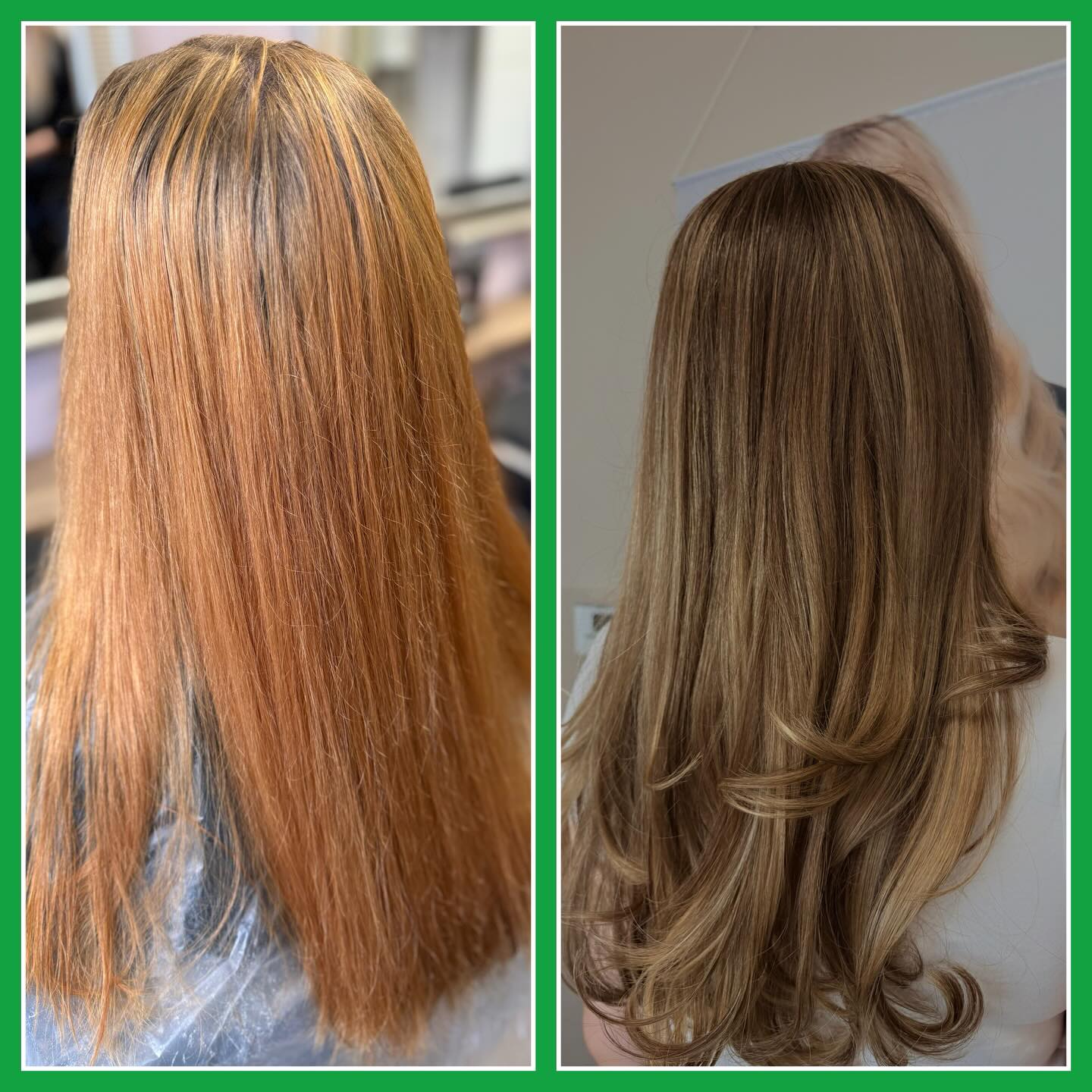 Vorher nachher ❤️🤎