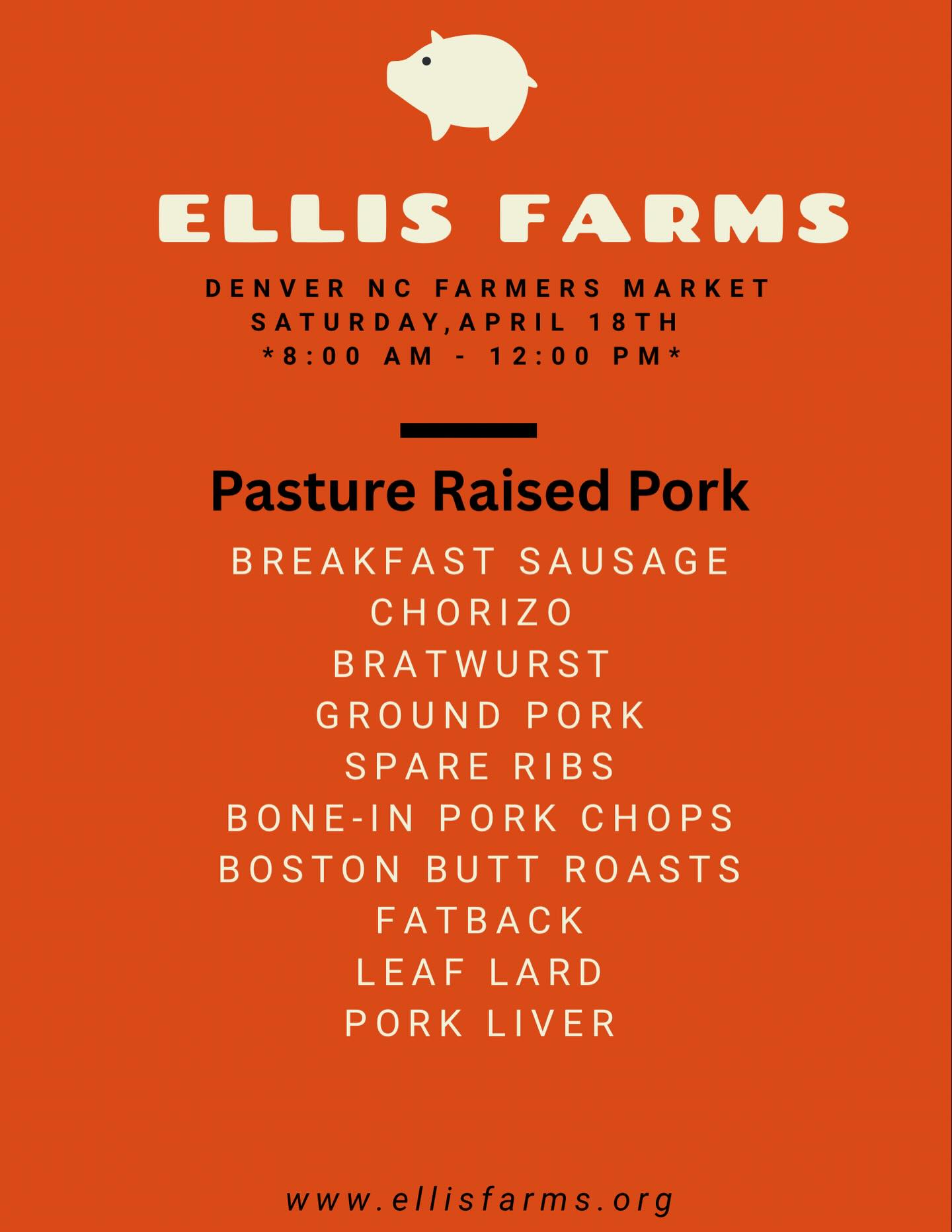Denver, NC Farmers Market folks! We will be there this weekend at Denver Baptist Church. Make plans to come see us and stock up! @denver_nc_farmers_market #lincolncounty