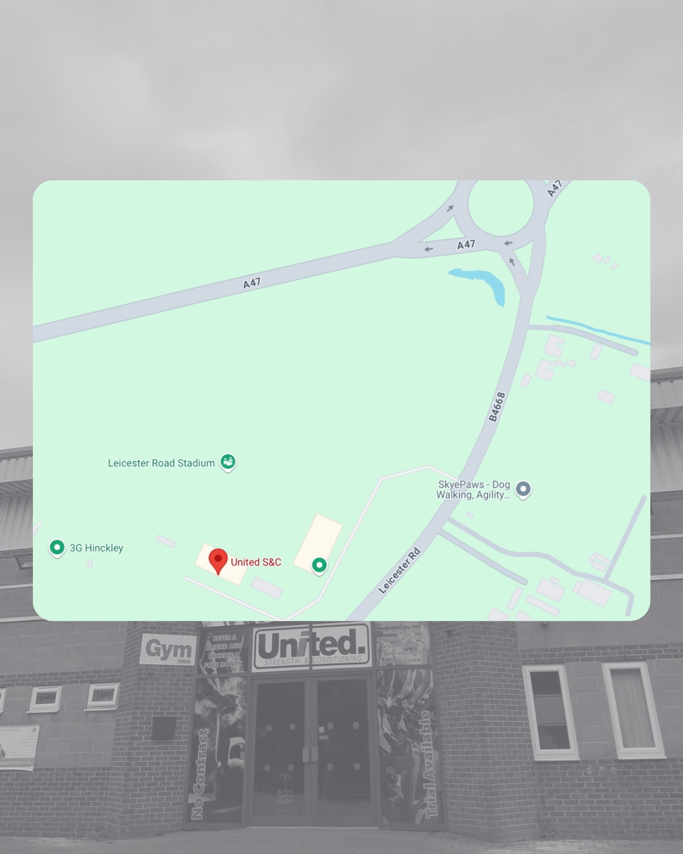 Where are we? 🧭
United S&C
Leicester Road
Hinckley
LE10 3DR
#unitedgym