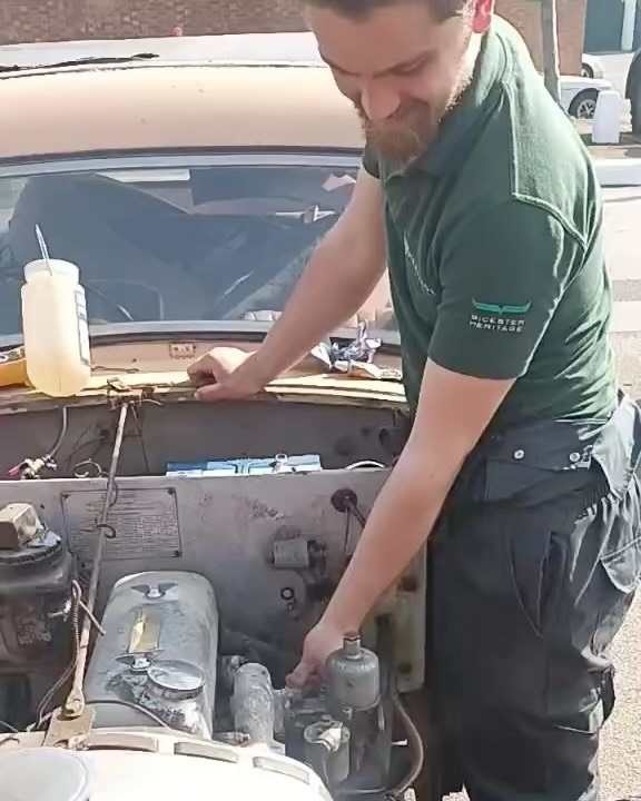 Mechanical cohort HSA15 were given the task of checking an old barn find TA14 Alvis over last week! 🔧
This car was displayed on the @alvisownersclub stand at the @necrestorationshow last month and we believe @dominicchinea took a liking to it as well so it’s great that our apprentices have been able to get involved! 👀
Once they got the engine started, it was decided to see if the pre-selector transmission was serviceable, so they took it for a spin around Bicester Motion 🛞
Tuning, diagnostics, fault setting and finding were also visited together with charging system components and circuits.🔋
This was the last time mechanical tutor Paul will teach this cohort, so good luck with their End Point Assessments in the near future!🤞🏼
#heritageskillsacademy #nextgeneration #shapingthefuture #alvis #barnfind