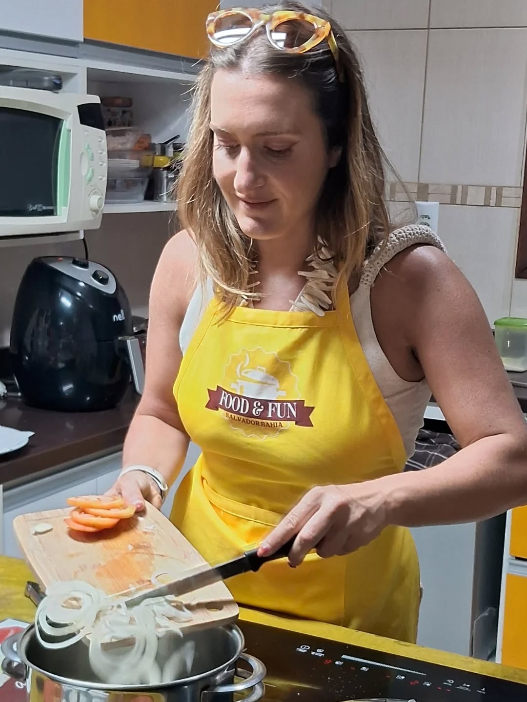 Allow yourself to cook, it's revealing and challenging
