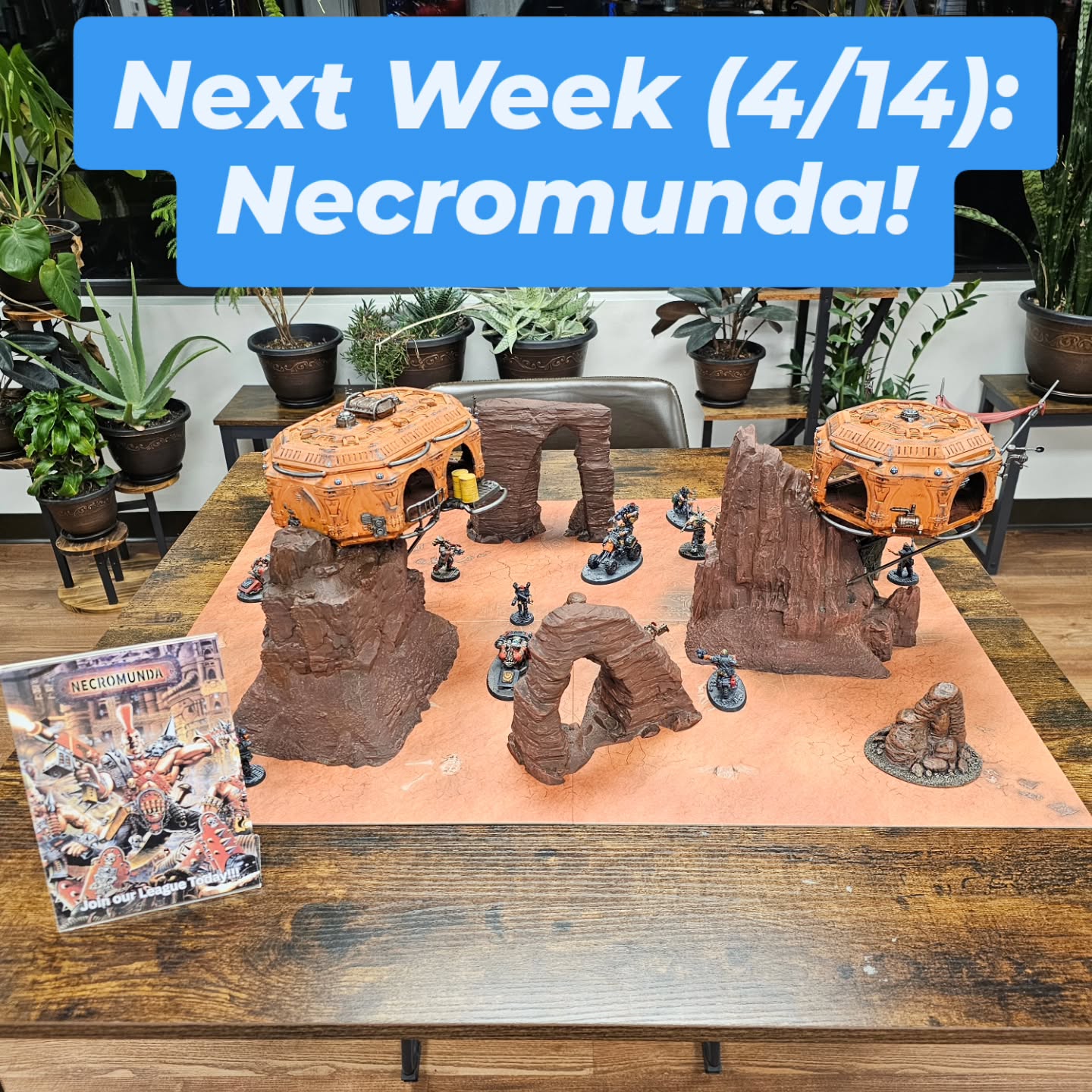 Our Necromunda campaign session zero starts next Tuesday! Come join the fun for the skirmish game so popular we had to run it back from last year!
#gamesworkshop #necromunda #flgs #flgc #skirmishgame