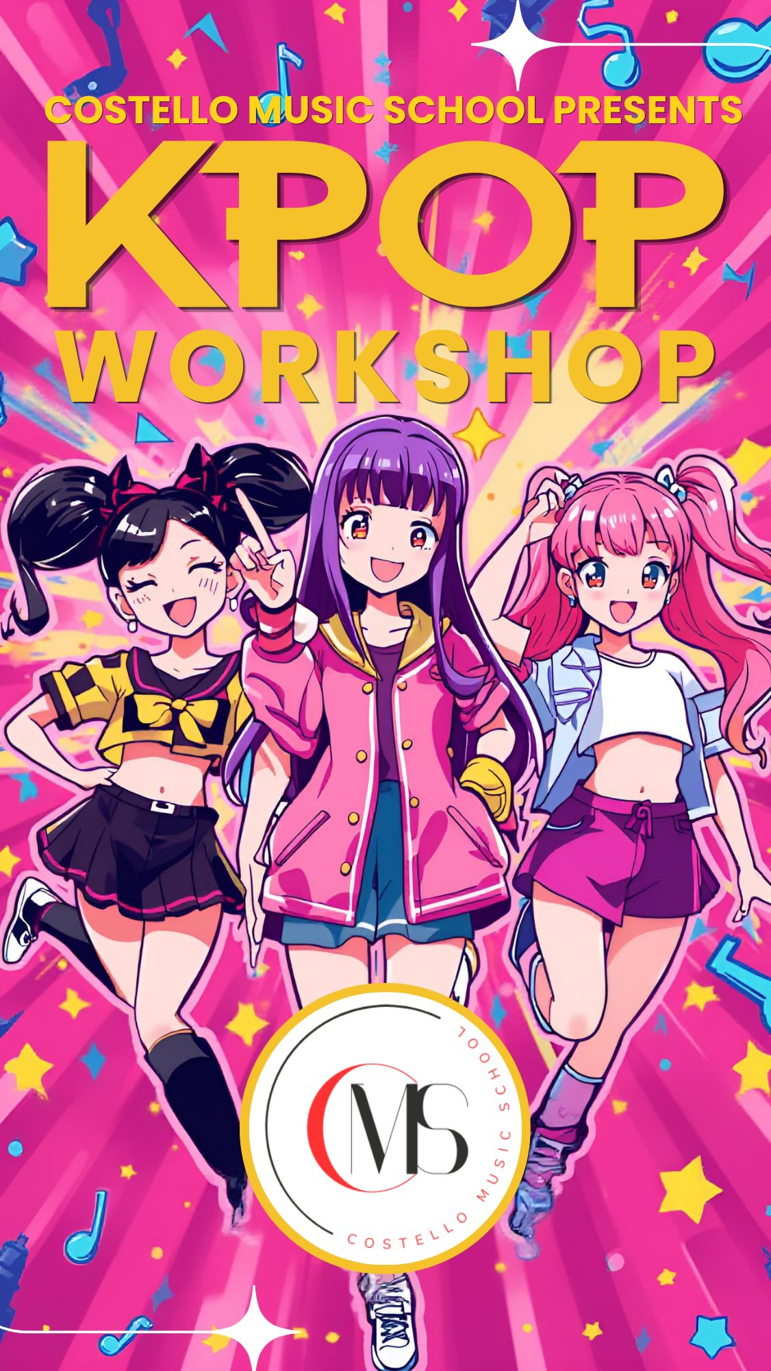 Thanks to everyone that came along this Easter to enjoy the K-Pop Workshop… our next musical theatre workshop “Beach and Waves” in the May half-term is now live on the website. Don’t miss out! Link in bio.