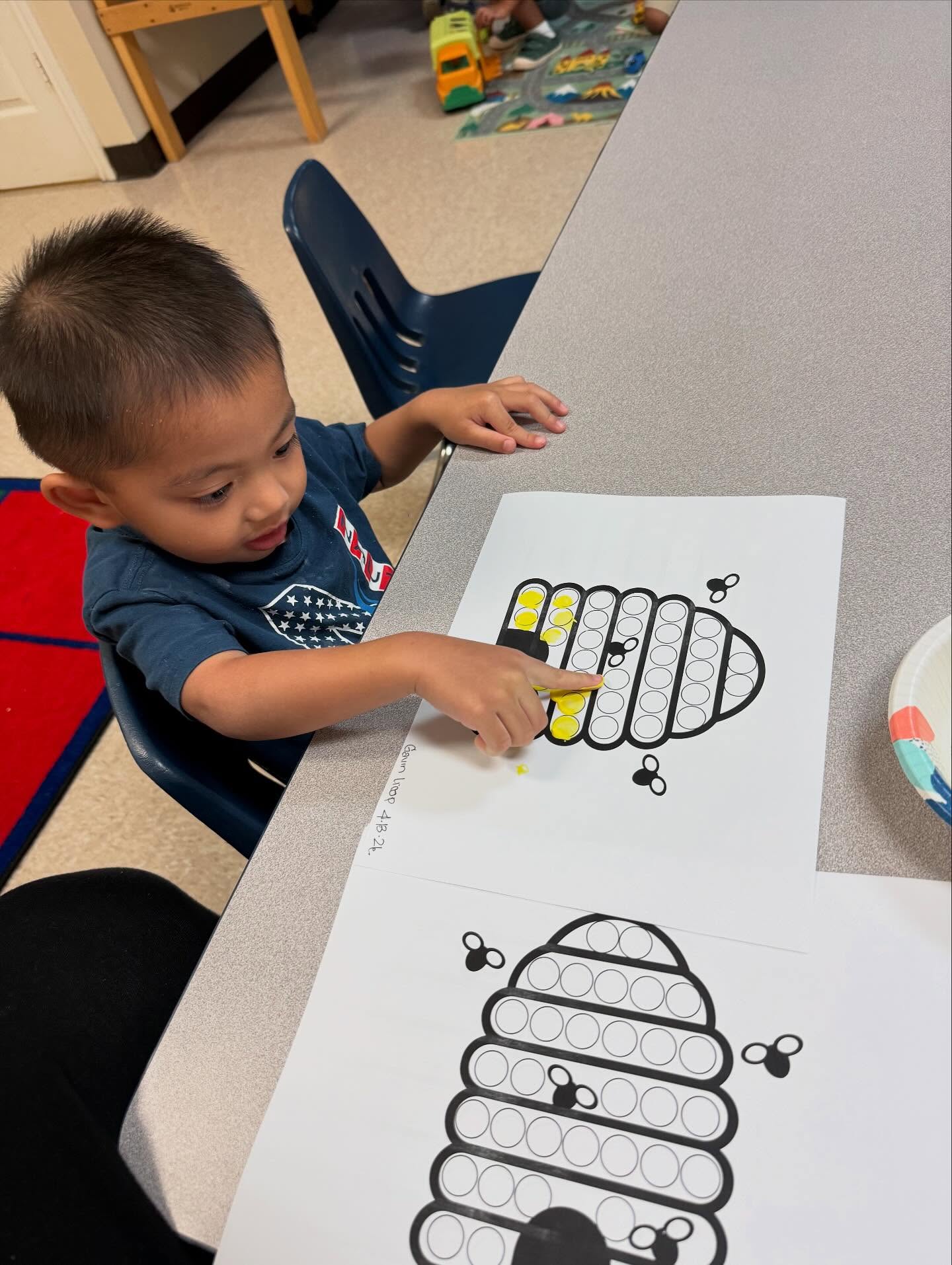 🐝🎨 Bumblebee Classroom
Our Bumblebees dove into the sweetest lesson today learning all about the Home Bumblebee through hands‑on, sensory‑rich finger‑painting.
Tiny fingers, big imagination, and a whole lot of buzzing excitement.
This is how we make learning stick at WonderBees playful, purposeful, and full of joy.
Want your little one to experience this kind of magic every day?
Book a tour and come see the hive in action 💛
#WonderBeesLearningAcademy
#BumblebeeClass
#EarlyLearningMagic
#FingerPaintingFun
#LearningThroughPlay
#ProcessArtForKids
#HoustonMoms
#CypressMoms
#PreschoolActivities
#SensoryPlay
#BookATour
#EnrollNow