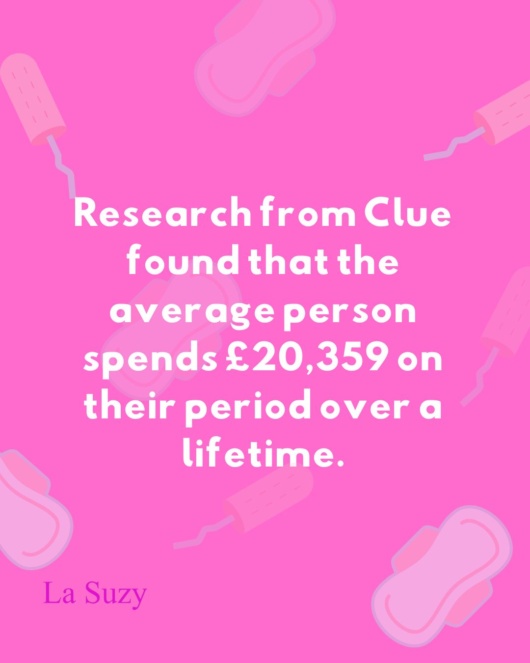 Save money with our sustainable alternative, the La Suzy Period Mat.
♻️ ♻️ ♻️
#LaSuzy #PeriodProud #SustainablePeriods #BetterPeriods #MenstrualHealth #PeriodTalk #SustainablePeriods #PeriodCare #ReusablePeriodMat #EcoFriendlyLiving #PeriodRevolution #PeriodPositivity #SelfCare #WomenEmpowerment #HealthAndWellness #FeminineCare #MenstrualHealth #PeriodTalk #EndPeriodPoverty #PeriodProblems #PeriodSupport #ThatTimeOfTheMonth #CycleSyncing #PeriodStruggles #PMSRelief #FlowWithConfidence