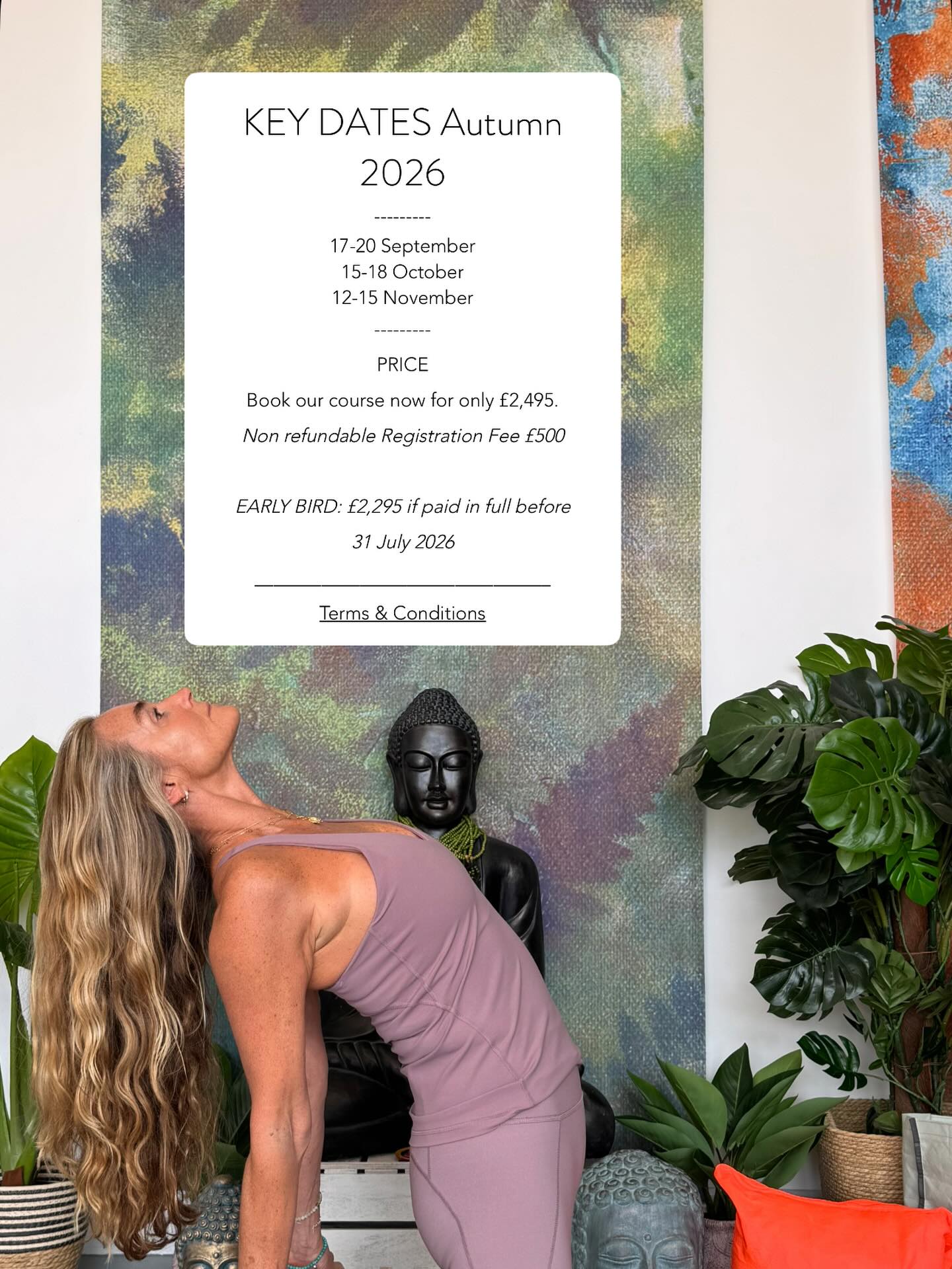 Autumn 🍂 2026 200hr Yoga Teacher Training dates now released .. .. 🙏🏽
No one finishes yoga teacher training wishing they hadn’t🫶🏻 just stronger, clearer, and wondering why they didn’t start sooner. 🧘♀️✨
As a studio, we make that journey feel supported every step of the way, through experienced mentors who actually know your name, a welcoming community that learns and grows together, and a pace that respects real life alongside your training.
We don’t just teach you how to lead a class; we help you build confidence, find your voice, and feel genuinely ready to step into teaching (or simply deepen your own practice) in a way that lasts.. ..
#yogateacherlife#yogateacherslife#200hryogateachertraining#yogateachertrainingcourse#yogalover