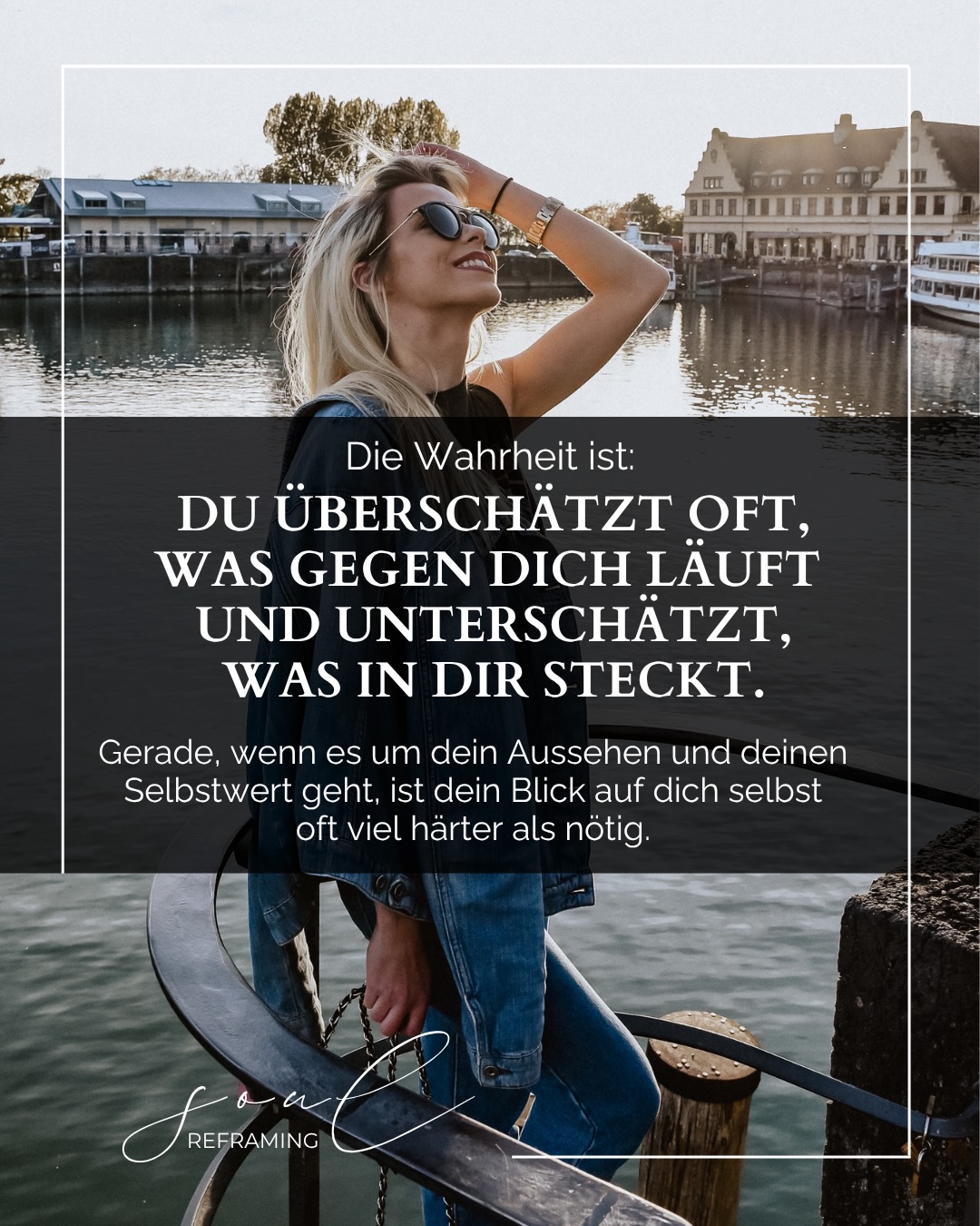 Wie oft hast du dich selbst schon kleiner gesehen, als du wirklich bist?
Wie oft hat dein Blick auf dein Aussehen darüber entschieden, wie wertvoll du dich fühlst?
Dabei war dein Wert nie an Perfektion gebunden.
Nie an Symmetrie.
Nie daran, ob du dir heute gefällst.
Vielleicht ist das, was dich am meisten verletzt, nicht dein Spiegelbild —
sondern die Härte, mit der du es ansiehst.
Und vielleicht beginnt Heilung genau da:
wo du aufhörst, dich nur nach deinen vermeintlichen Fehlern zu bewerten,
und anfängst zu sehen, wie viel Schönes, Echtes und Kraftvolles in dir lebt.
Du musst nicht erst jemand anderes werden,
um dich lieben zu dürfen.
#selbstwert #selbstliebe #ausstrahlung #körperbild
Foto @sash_infinity_photoart
