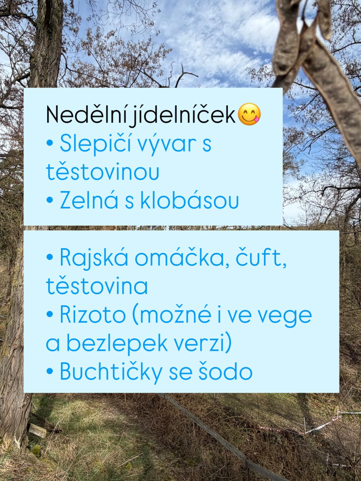 Přinášíme vám jídelníček na nedělní Plzeňský pohár😋
🇬🇧
Menu for the Sunday's race as a Pilsen cup😋