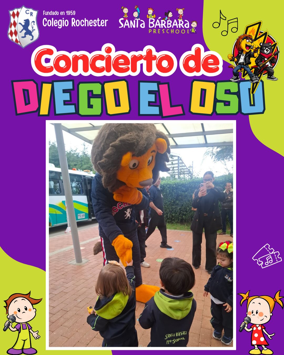 Gracias, querido Colegio Rochester, por recibir con tanto amor y cariño a nuestros niños. 💛✨
¡Y por tan especial invitación llena de aprendizajes y diversión!
@colegio_rochester