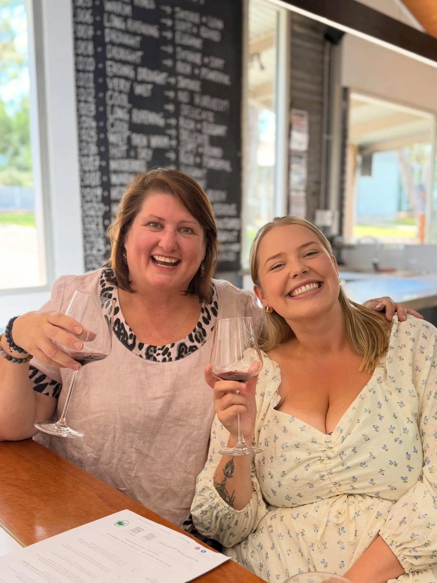 This wine tour was a long time in the making…booked 2 years ago! Since then Elle has had a beautiful daughter and now it’s mum time 😊
Elle supports local businesses, wanted to treat her mum to a wine tour and also takes an amazing photo!
Soooo, on a stunning autumn day, we toured the Rutherglen wineries and had a bloomin good laugh. Never forget the three legged lamb story 😜
Thank you ladies, you were amazing, fun to tour with, and hope to see you soon, Elle, on the wedding scene 😊
#uniquewinetours