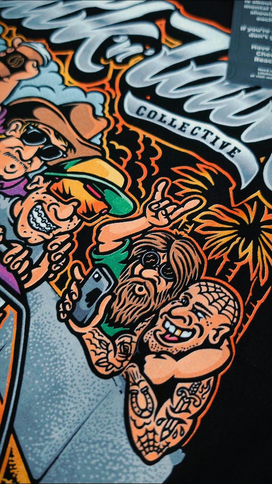 Walk ’n’ Talk Collective x Rocky Nats 🔥
This drop isn’t just merch… it’s a full collaboration done right.
We teamed up with SIGH (@sigh_13) for the back artwork, and if you know his work, you already know the level.
Bold, chaotic, full of character… and built perfectly around that car culture energy.
That graphic tee isn’t just a print, it’s a full piece of art.
On top of that:
• Full custom cap range with 3D embroidery
• Multiple logo executions across different styles
• Clean DTG hit tees for everyday wear
• Custom tags carrying the real message behind the brand
And that’s what makes this drop different.
It looks good, but it also means something:
Have a yarn. Check in. Don’t go quiet.
Massive credit to SIGH for bringing that artwork to life and helping make this one stand out the way it should.
You’ll be seeing this all over Rocky Nats 👀
#WalkNTalk #RockyNats #SIGH #CustomMerch #StreetwearAustralia