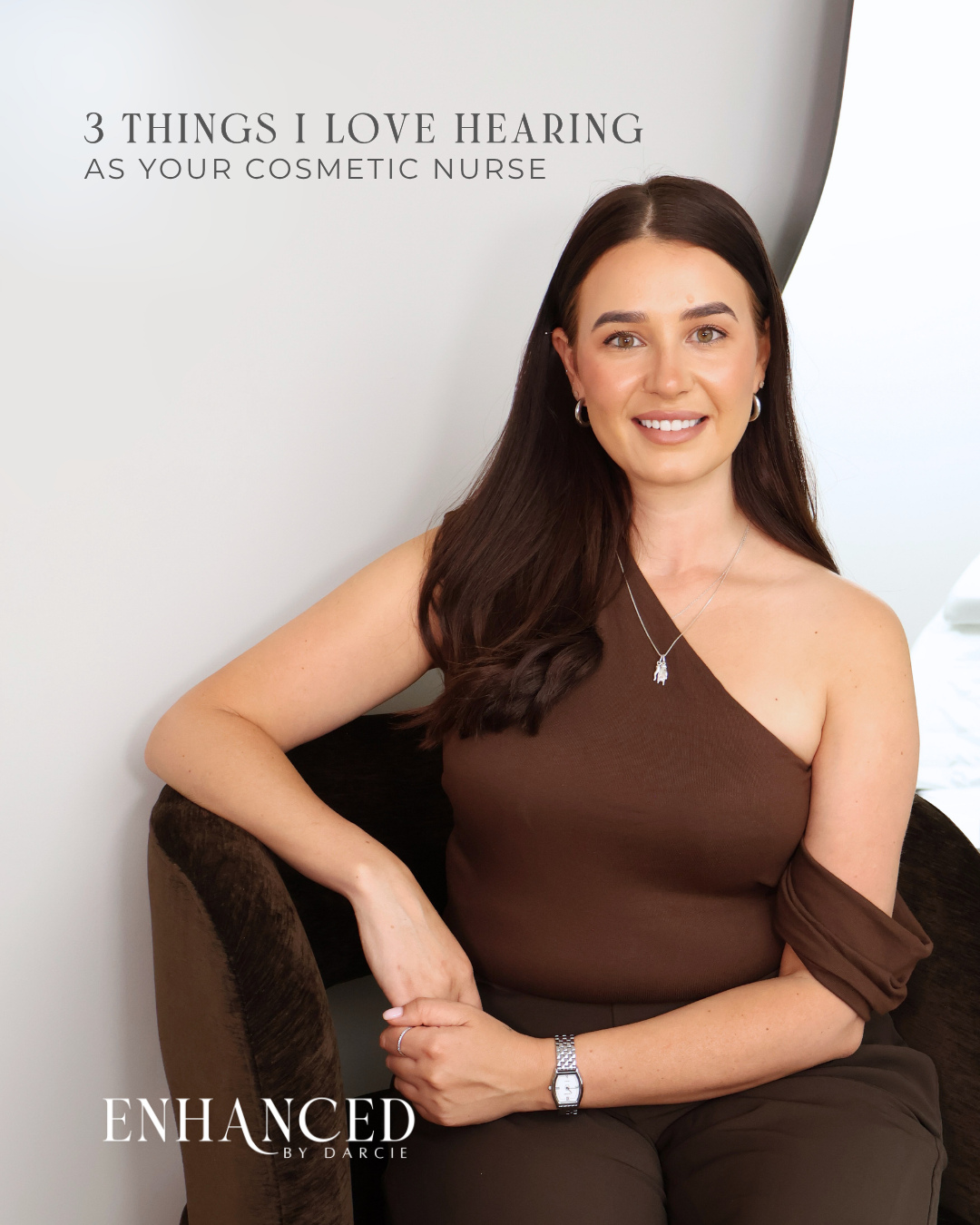 These are the three things that make my day as a cosmetic nurse 🤍