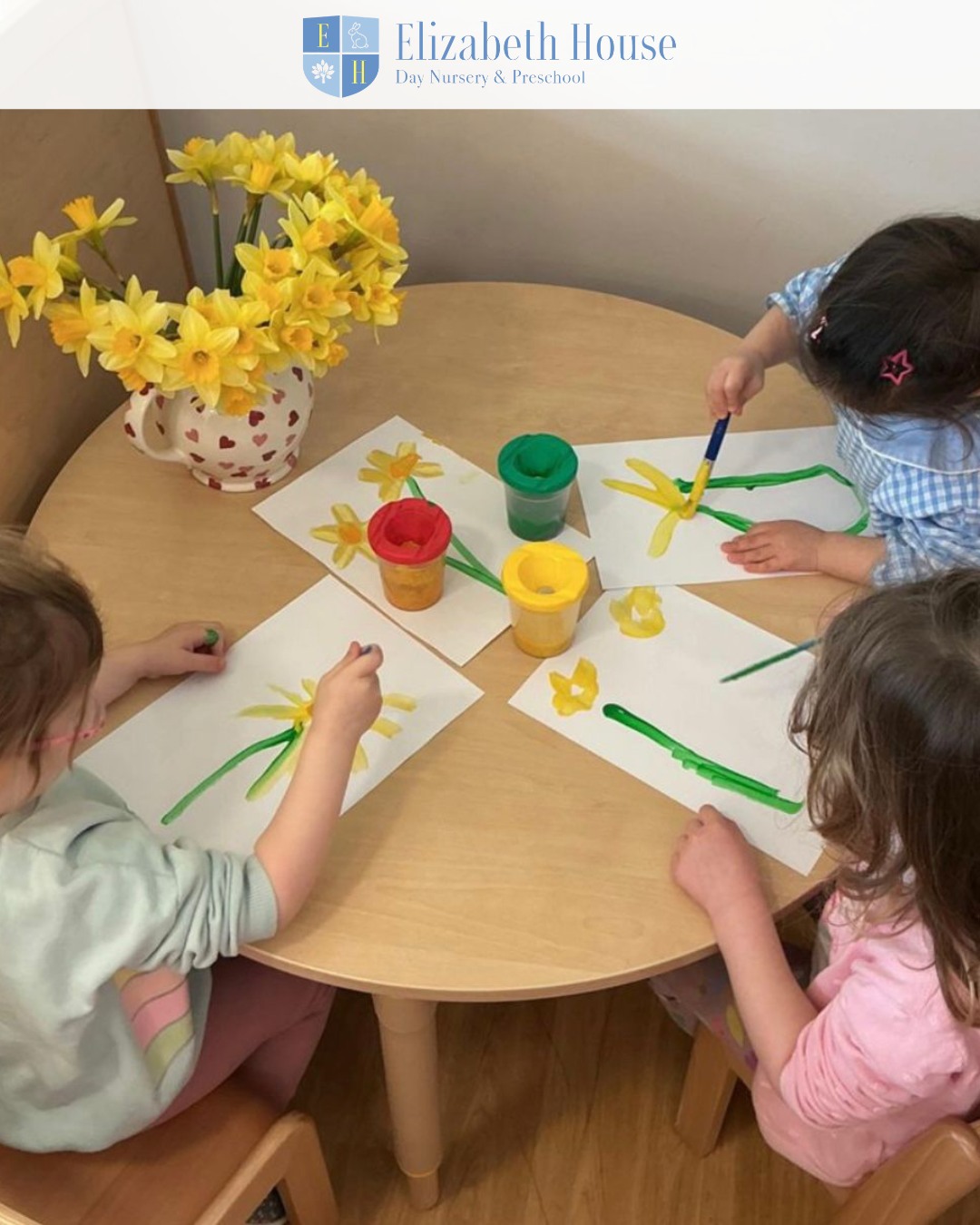 Mark making is an important early step in developing writing skills. From drawing and painting to exploring different textures and materials, every mark helps build control, confidence and self-expression.
We love seeing children proudly share their creations! 🌼
#preschool #elizabethhousenursery #nursery #earlyyears #eyfs #wallingford #oxfordshire #markmaking #earlyyearsliteracy #learningthroughplay