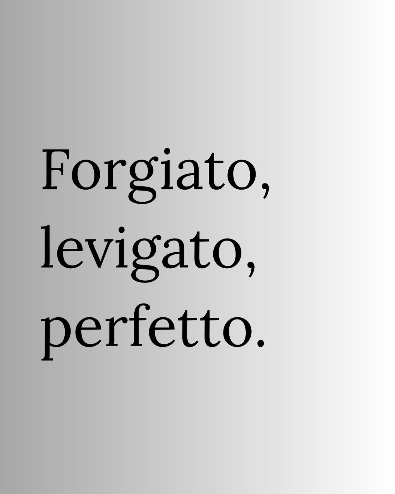 Punti fondamentali. 💪🏼