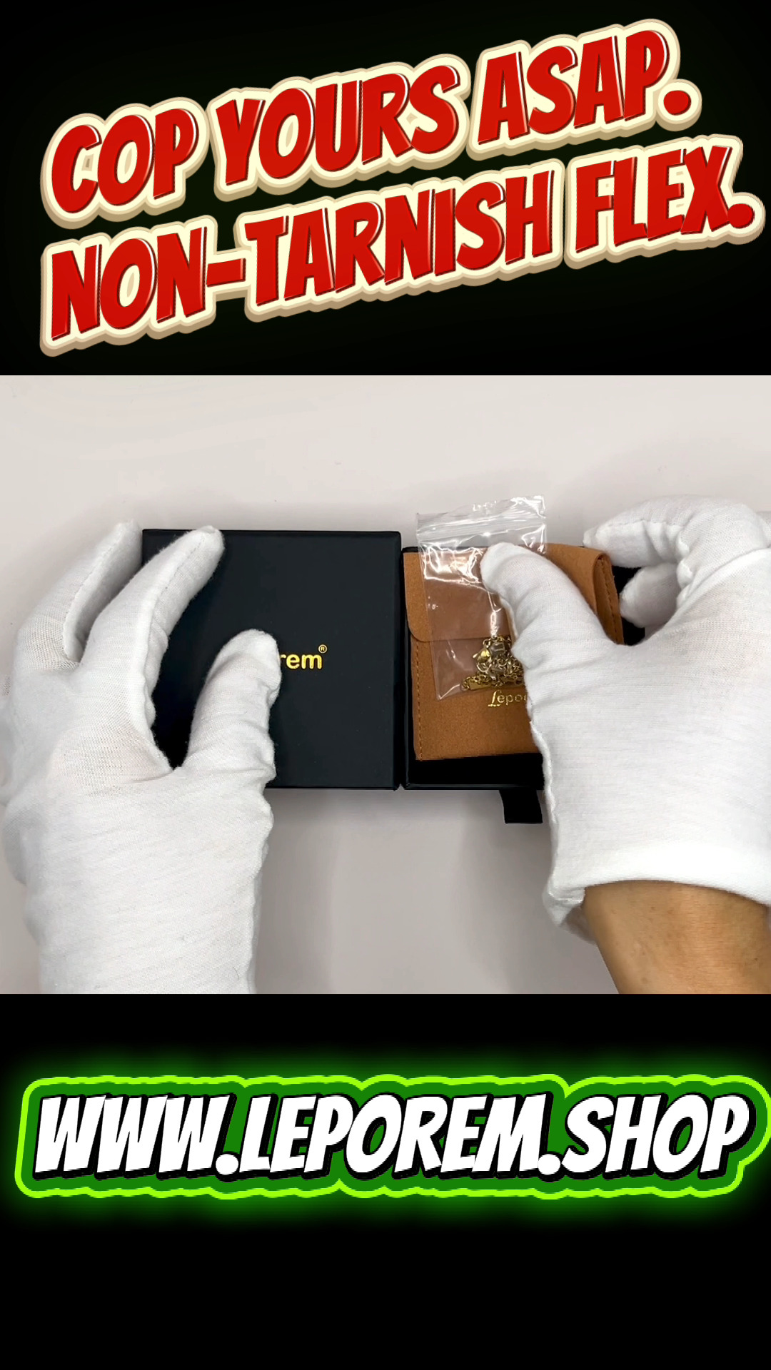 Secrets kept, styles locked in. This Leporem charm bracelet is giving all the right vibes. Chic gold chain, cute key & lock, and those mixed geometric charms? Obsessed. Perfect for slaying solo or stacking with your faves. Non-tarnish flex. Whatโs your key to great style? Drop it below!