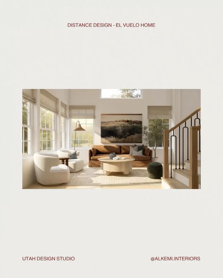 El vuelo home 〰️
We wanted this home to feel warm, grounded, and easy to live in. With our client’s lifestyle guiding the process, the palette naturally leaned earthy and calm. The renovation gave us the foundation to make the entry and living room feel intentional, welcoming, and like a true introduction to the rest of the home.
At the core of every project is our hospitality design approach, so each space is led by story, concept, and the experience we want it to create.
We’re so excited to see it all come together.✨
If you know how you want your home to feel but aren’t sure how to get there, we can help with that. Link in bio.
🛎️
Virtual interior design , hospitality design, utah design studio, Alkemi interiors