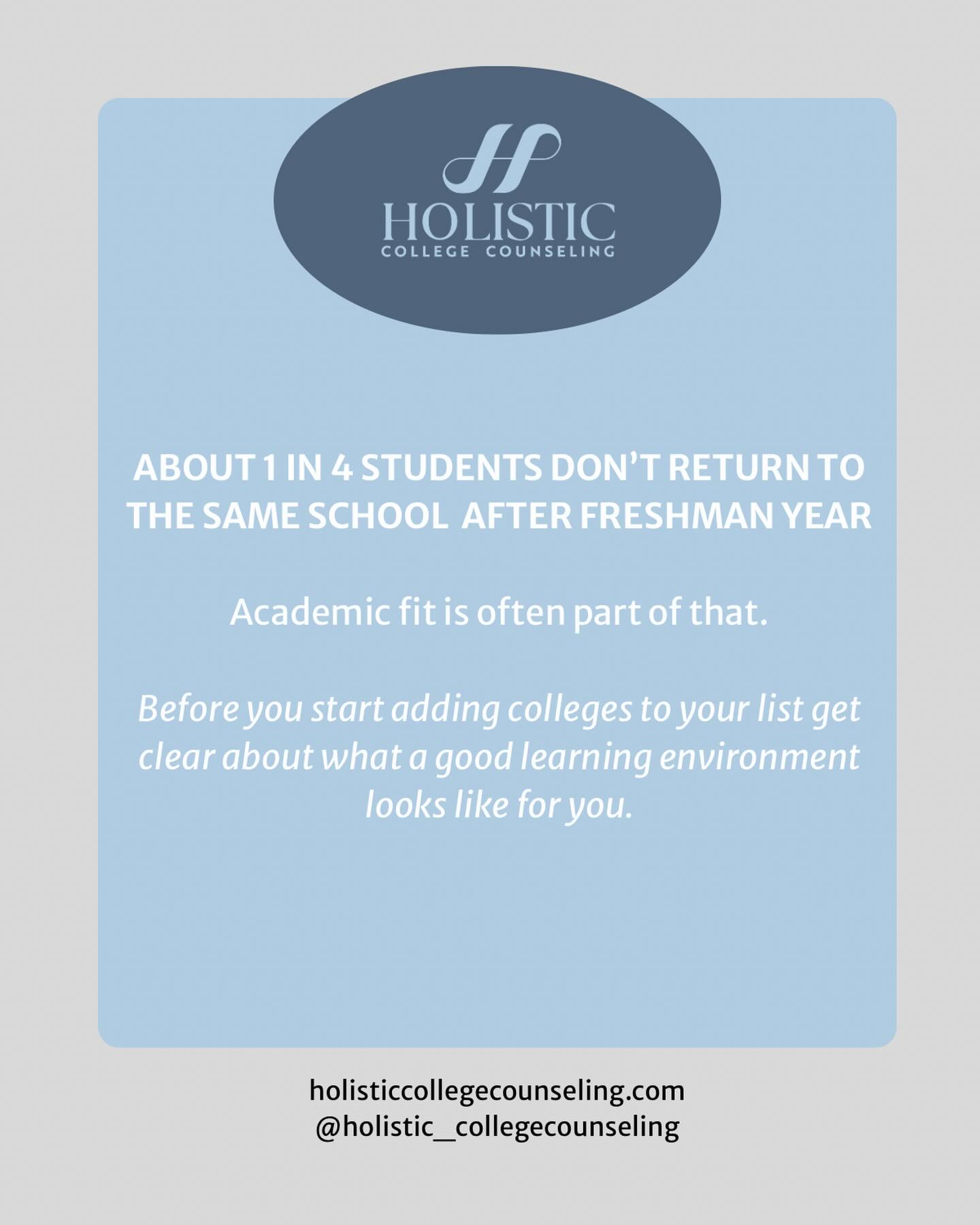 The goal isn’t just getting in.
It’s finding a place where your student will actually grow, engage, and feel confident in the classroom.
Building a college list starts with reflection.
How does your student learn best?
What kind of academic environment will allow them to grow?
If you’re not sure how to think this through, you’re not alone.
This is one of the most important (and most overlooked) parts of the process.
I’m always happy to help you work through it.