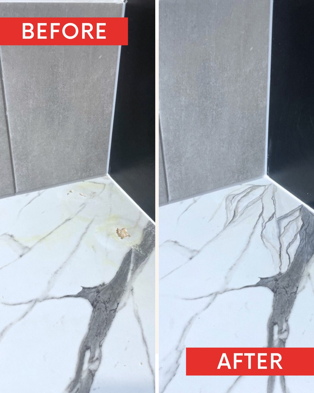 From chipped and stained… to clean and seamless ✨
This laminate benchtop corner in Nairne was repaired and blended back to a consistent finish.
No replacement needed!
📍 KSR10485, Nairne SA
#SurfaceRepairs #BeforeAndAfter #ProfessionalFinish #DetailMatters #SeamlessResults