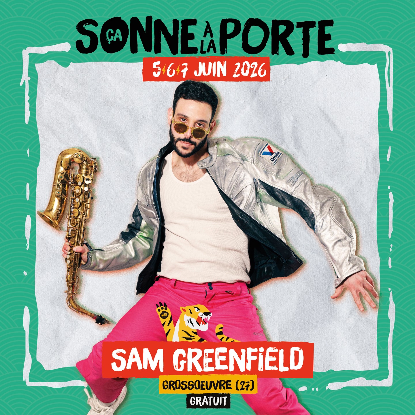 ⚡️💚 FOCUS on @samgreenfieldmusic 💚⚡️
Né à Philadelphie et basé à Brooklyn, Sam Greenfield est un saxophoniste et bandleader dont l’énergie et l’originalité ont fait de lui une figure montante de la scène actuelle. Après avoir joué aux côtés d’artistes de premier plan comme Cory Wong, Ed Sheeran, John Legend, Mariah Carey ou Joss Stone, il développe aujourd’hui un univers où virtuosité et joie communicative se rencontrent. Sur scène, Sam et son groupe fusionnent jazz, funk et fusion dans un tourbillon d’intensité : lignes de cuivres flamboyantes, grooves irrésistibles et arrangements explosifs plongent le public dans une expérience immersive, festive et profondément humaine. Chaque concert laisse une empreinte durable, tant par la qualité du jeu que par l’atmosphère unique qu’il crée. Avec un cinquième album en préparation, Sam Greenfield confirme sa place parmi les musiciens les plus enthousiasmants de sa génération.
✨ NOUVEAUTÉ : le ⚡️ FESTIVAL CSALP 2026 - Les 20 ans !⚡️ passe à 3 JOURS ! ✨ Rdv les 5,6 & 7 juin 2026 à Grossoeuvre pour les 20 ans du festival GRATUIT !
#normandie #rock #eure #evreuxnormandie #CSALP