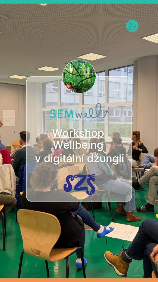 Digitální džungle není jen téma pro děti. Je to téma pro celou rodinu.
Na této škole jsme nejdřív vedli workshop Wellbeing v digitální džungli pro 7. třídu a pak navázali workshopem Rodič v digitální džungli pro rodiče.
Právě tohle dává smysl: když se potká práce s dětmi i s dospělými, dopad je větší.
V SEMwell do škol přinášíme praktické workshopy o emocích, stresu, vztazích a zdravém fungování v digitálním světě.
Chcete nás i do vaší školy? Napište nám zprávu nebo se ozvěte přes SEMwell.
Hashtagy pro IG:
#semwell #digitalnidzungle #wellbeingveskole #dusevnizdravi #prevence