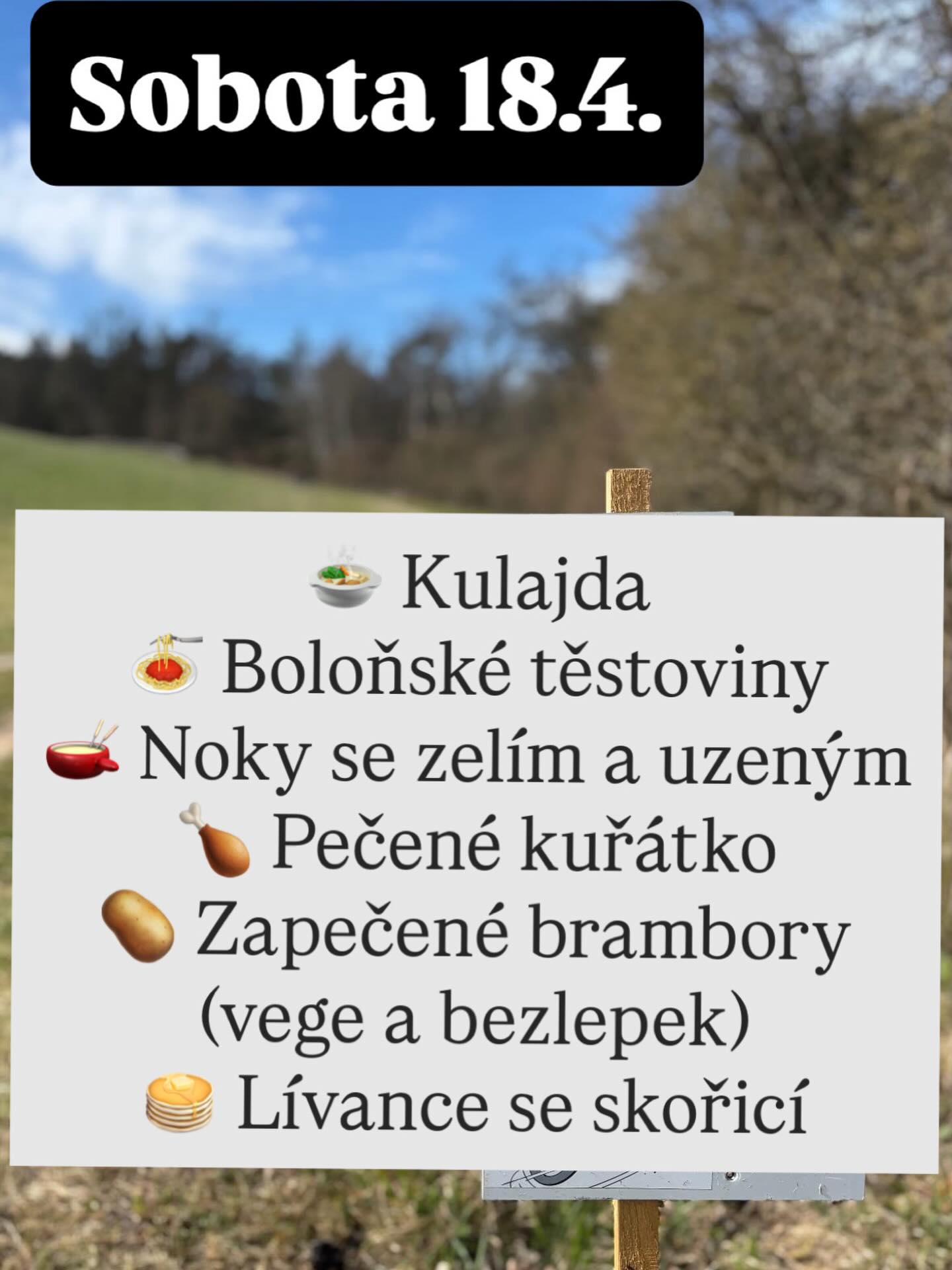 Sobotní menu😋
🇬🇧
Saturday menu😋