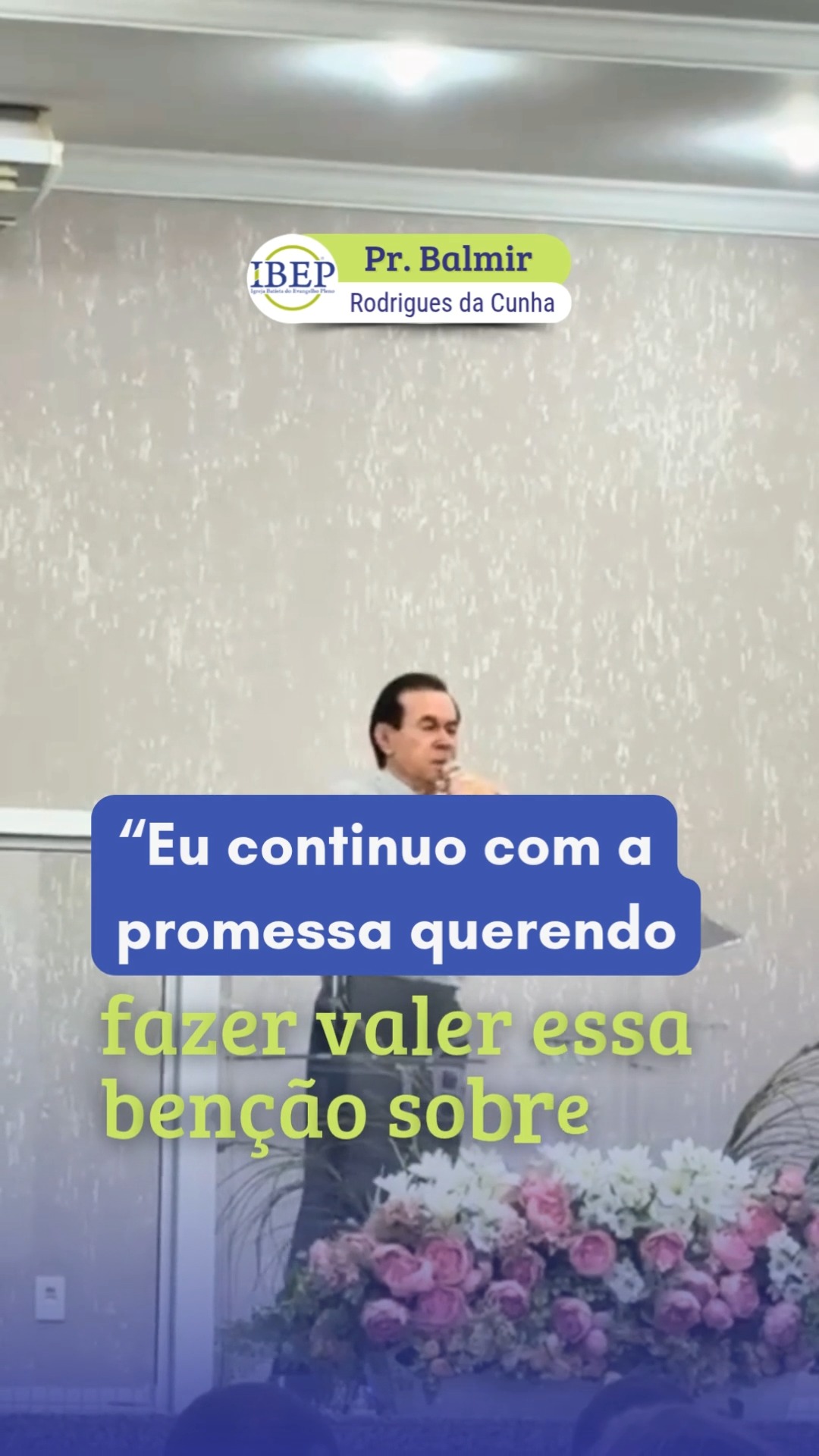 Deus ainda fala hoje
“Clama a mim, e responder-te-ei, e anunciar-te-ei coisas grandes e ocultas que não sabes.” – Jeremias 33:3
Há uma promessa, há um preço em obediência a ser pago.
Deus é bom e galardoador.
Conheça nosso ministério
🔔 Ative as notificações
🔄 Compartilhe
@levandoalegria.fantoches
@ibep.uberlandia
.
.
.
#ibepuberlandia #departamentoinfantil
#pastorbalmir
#ebdinfantil
#levandoalegriafantoches
#estudobiblicoilustrado
#palavradedeus📖
#profecia