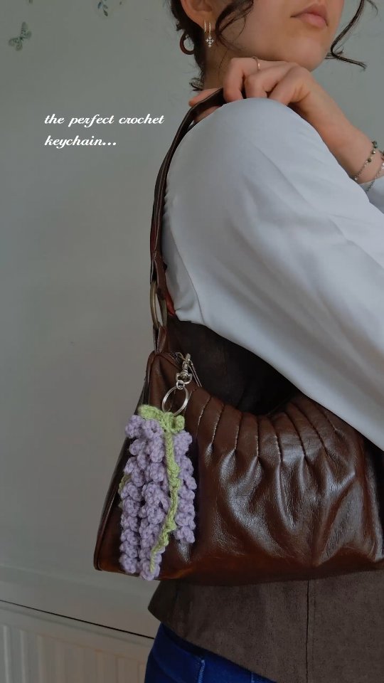 Crochet a Wisteria Keychain... 🪻💜
I think this is my favourite crochet pattern that I've designed this year! This crochet wisteria keychain will add the perfect touch of whimsy to your bags. I'm sharing the video tutorial for it on our YouTube channel on Wednesday, so make sure you keep an eye out!!
Welcome to Joy as it Flies, your cosy corner for creative living! Join us for delightful 'cook with me' vlogs and easy-to-follow recipes that bring joy to your kitchen. We also share our passion for fibre arts, offering inspiring sewing vlogs, practical tutorials, and beautiful crochet patterns and guides. Whether you're a seasoned maker or just starting your creative journey, find inspiration for food, lifestyle and fashion, and experience the joy of creating from scratch alongside us!
#crochet #crochetkeychain #crochetflower #crochetflowerkeyring #joyasitflies