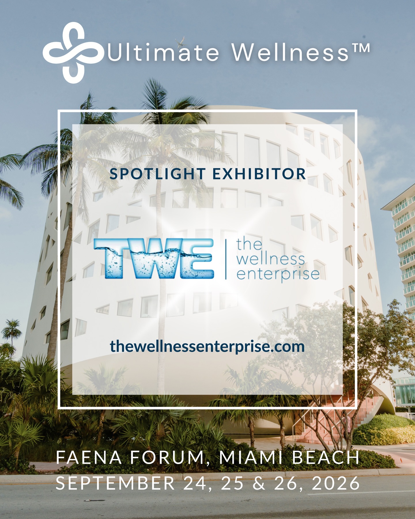 💫 Discover cutting-edge tools for health and longevity at Ultimate Wellness™ Conference 2026.
🌿Meet The Wellness Enterprise at this year’s expo.
✨ Harmony starts here. The Wellness Enterprise restores balance—bringing your water and environment into alignment with natural patterns of flow and energy, so you can feel clearer, calmer, and more vibrant.
At the expo, the company will present two technologies with one purpose:
• Aqua Energizer: Transforms regular water into structured, revitalizing hydration.
• Cosmic Tower: Creates a coherent field to calm your space and support deeper rest.
By working with both internal (water) and external (environmental field) inputs, The Wellness Enterprise offers a unique, integrative approach to enhancing daily wellbeing and energetic balance.
Experience harmony with The Wellness Enterprise @the.wellness.enterprise
🔗Learn more: https://thewellnessenterprise.com/
⚡️Come join us at this year’s Ultimate Wellness™ Conference at the iconic Faena Forum in Miami Beach, September 24–26, 2026, and explore science-based longevity strategies alongside advanced functional and regenerative approaches designed to optimize your health and wellbeing.
📍 Faena Forum | September 24–26, 2026
🎟️ Get your tickets with code UW2026
🔗Link in bio: https://www.ultimatewellness.miami
#UltimateWellness #UltimateWellnessConference #Longevity #Wellness #bioharmonization