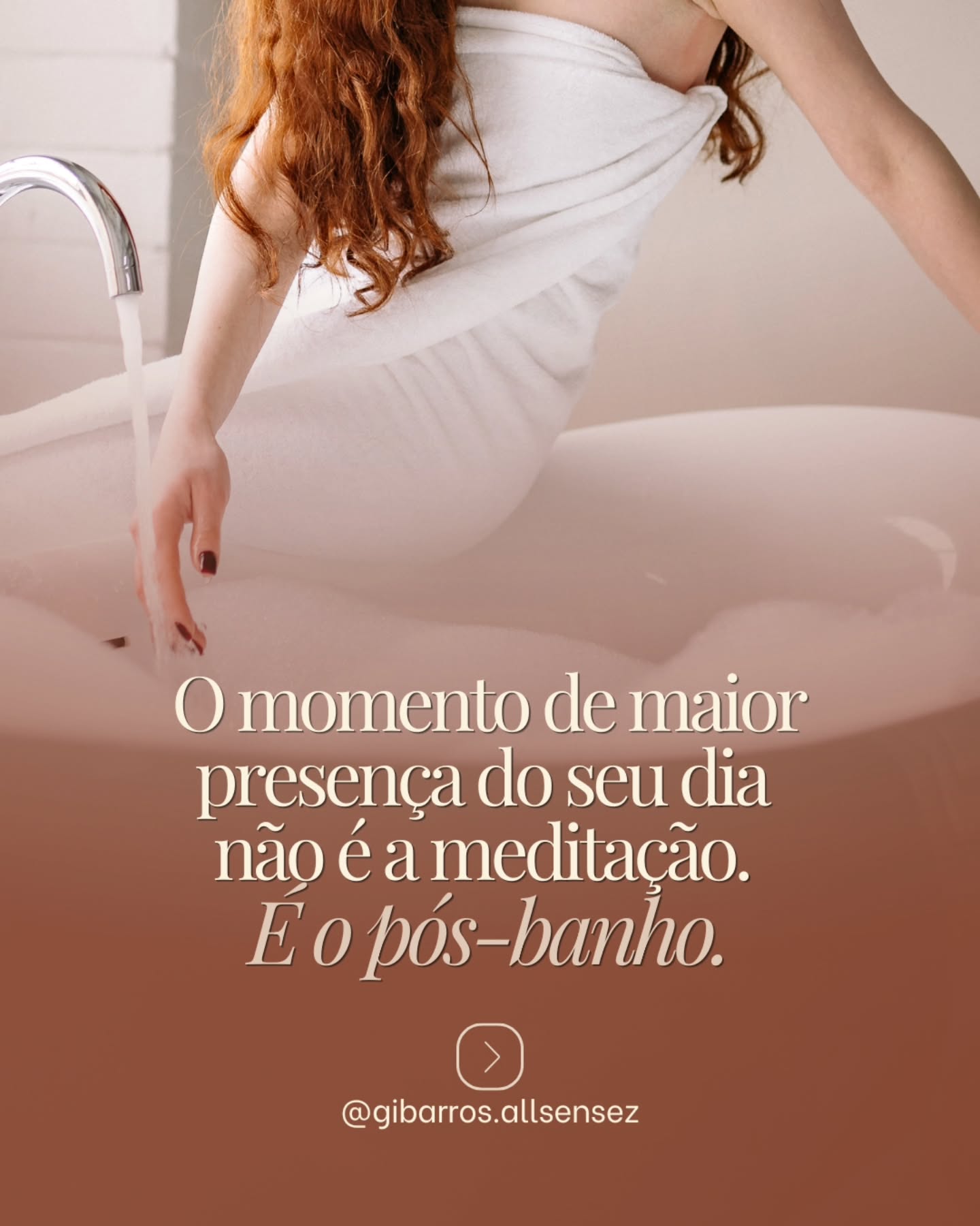 O momento mais íntimo do seu dia provavelmente está sendo desperdiçado.
O pós-banho é quando a pele está mais receptiva, o corpo mais presente e a mente ainda em transição. É o ritual que ninguém ensinou a habitar.
Deslize e no último slide, tem uma indicação que entende exatamente isso.
@lenvie_parfums
#AllSensez #Lenvie #RitualSensorial #BemEstar #CuidadoCorporal
