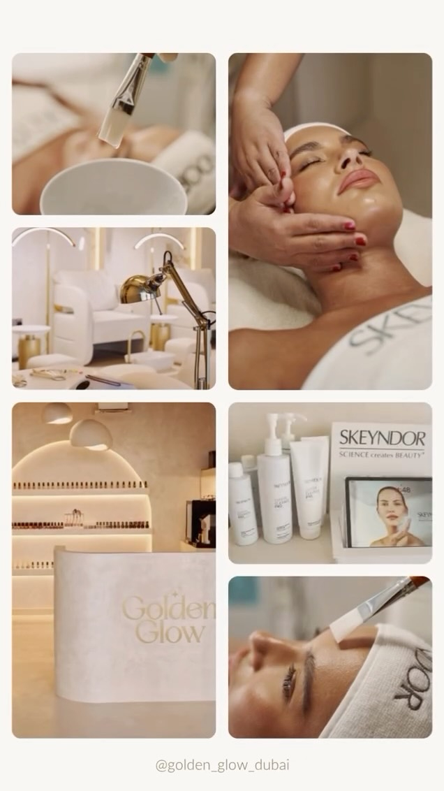 Soft glow. Elevated care.
Skeyndor rituals at @golden_glow_dubai โ where skin meets refinement.
#GoldenGlowDubai #Skeyndor #SkinLuxury #RefinedBeauty #beautysalondubai @skeyndormiddleeast @skeyndor