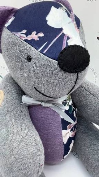 When Carol asked me to create a bear from her late mum and dad's clothes combined into one bear, she also asked if the cutoffs could be returned so her niece could create something from them too.
One bear holding both her parents, with enough fabric left over for another family member to create their own keepsake. This way, multiple people can hold onto memories from the same precious clothes, keeping the whole family connected through shared loss and shared love.
Comment ‘Memory Bear’ if you’d also like some information on having your own bear made
#TracysTreasuredKeepsakes #SmallBusinessUK #PersonalisedKeepsakes #HertsCustomKeepsakes #HandmadeGiftsUK
