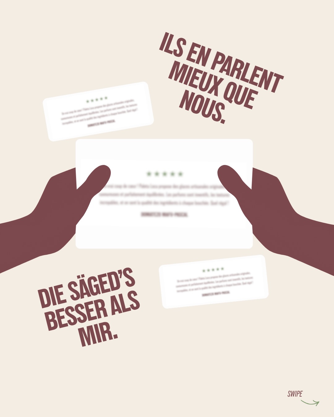 Retours clients ✨
On aurait pas dit mieux.
et vous, vous en dites quoi ?👀
—
Chundefeedback✨
Mer hätts nöd chönne besser säge.
Und was säged ihr dezue ?👀
#paleta #foodswitzerland #schwiiz #glace #bio