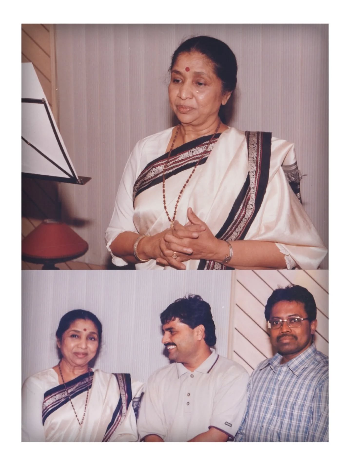 There are certain experiences that stay with you forever…
I had the opportunity to meet ma’am in Mumbai during a music video production. But what I remember most vividly is hearing her sing live in the studio.
The depth, clarity, and power of her voice in person was truly something else. It was not just a recording session—it felt like witnessing pure artistry.
I stood there in complete admiration, taking in every moment.
An unforgettable experience that I deeply cherish. 🎶