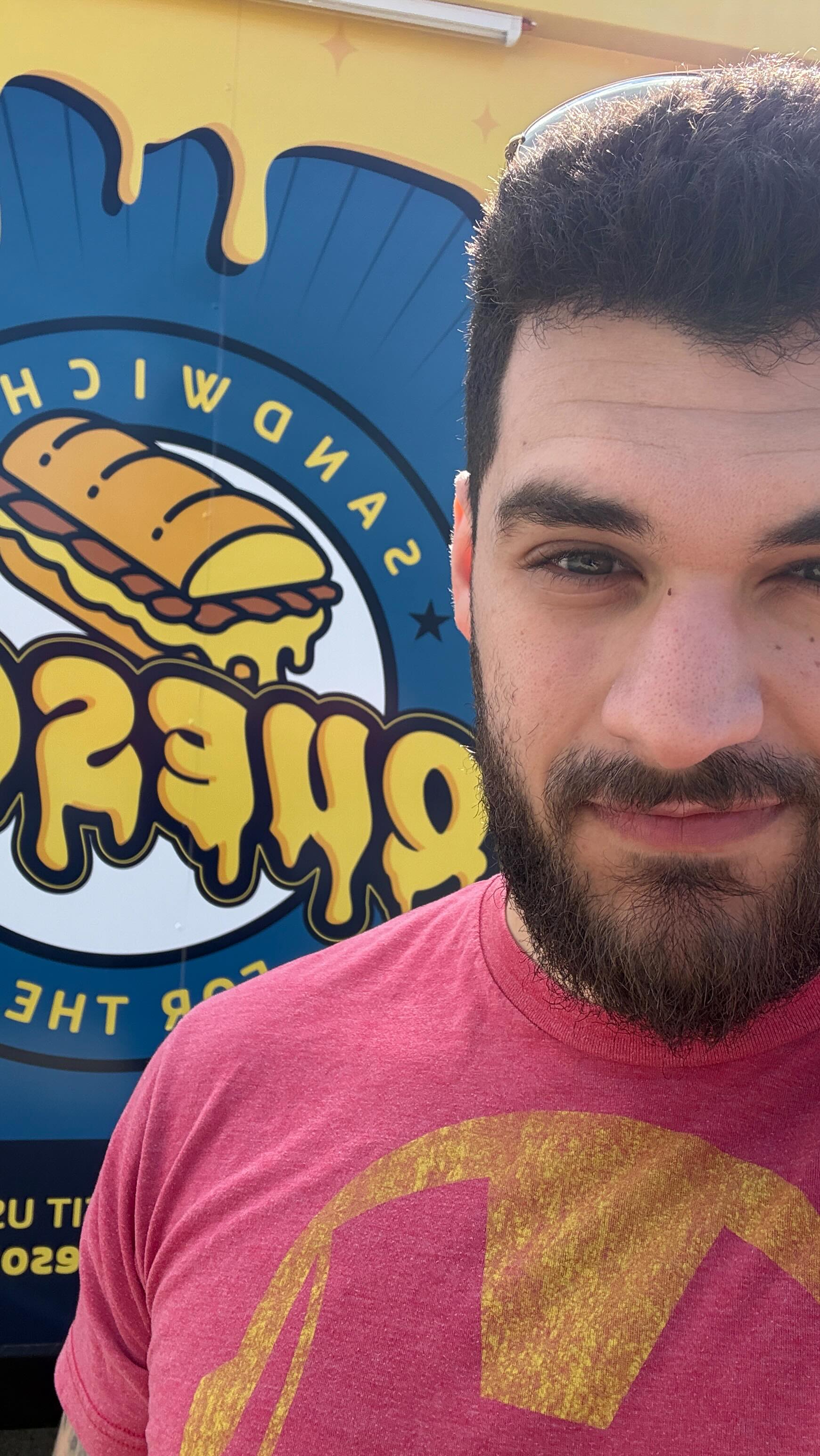 OFFICIALLY UNVEILING THE WRAP FOR QUESOS #FOODTRUCK WHAT A MASSIVE STEP FOR ALL OF US. WE WILL SEE YOU ALL AT THE #SOFTOPENENING OF OUR BRAND NEW #RESTARAUNT AND THANK YOU IN ADVANCE FOR SUPPORTING OUR #SMALLBUSINESS