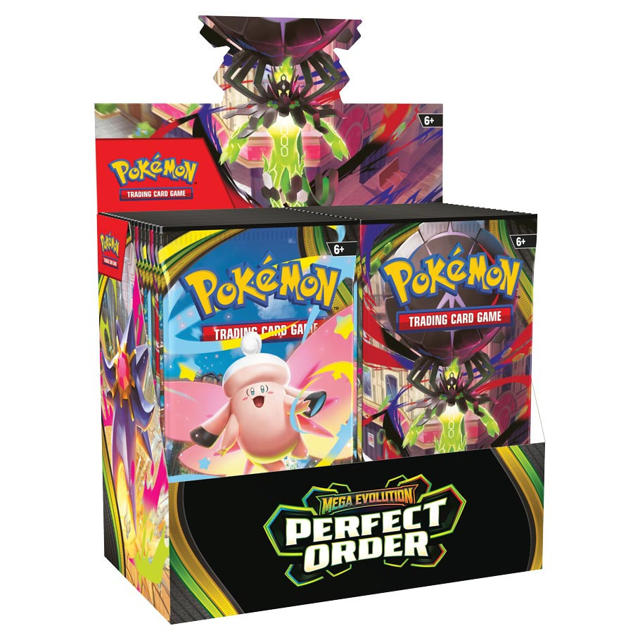 Secret powers awaken ⚡️ The Perfect Order Booster Box just landed — Mega Zygarde ex and more legendary pulls await. Over 120 cards, 25+ Trainers, and 30+ special-illustration cards. Limited stock — snag yours now. Link in Bio #PokemonTCG #PerfectOrder #CardCollecting #Pokémon #TCGCommunity