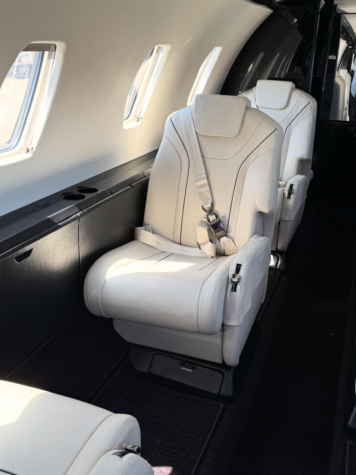Swipe to see the transformation →
From outdated to exceptional. This seat was completely redesigned for superior comfort, elevated aesthetics, and a truly modern feel.
We used @mooreandgilesonthemove premium leather and our precision craftsmanship by the experts at Chino Aircraft Services to deliver a finish that looks as good as it feels.
Ready to upgrade your interior?
#CitationXL #JetInteriors #AircraftInterior #PrivateAviation #LuxuryAircraft