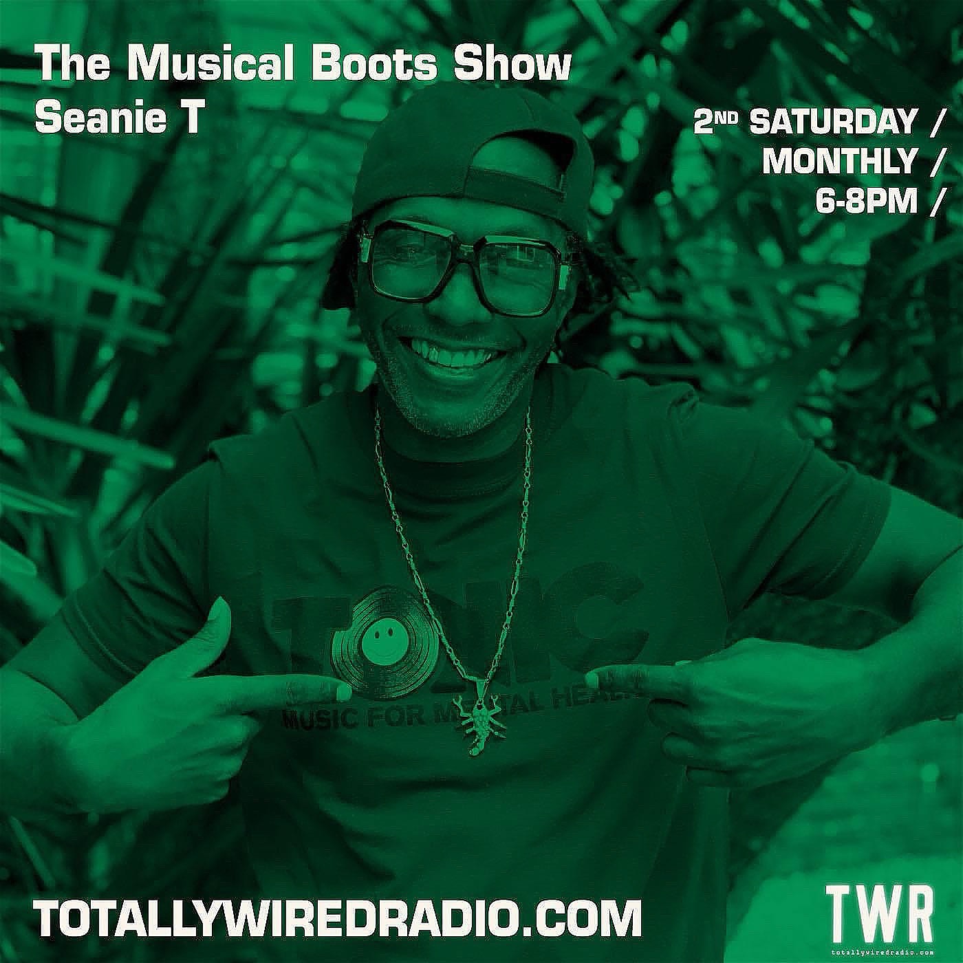 My musical Boots show is on right now..
New music, plus the classics..
Also I have a special educational section featuring Jah Bunny one of the UK’s greatest drummers..
https://totallywiredradio.com/player/
@muckyweekender @dubpistolsofficial @clarksoriginals @totallywiredradio
❤️💛💚🖤🎵🎵🎵