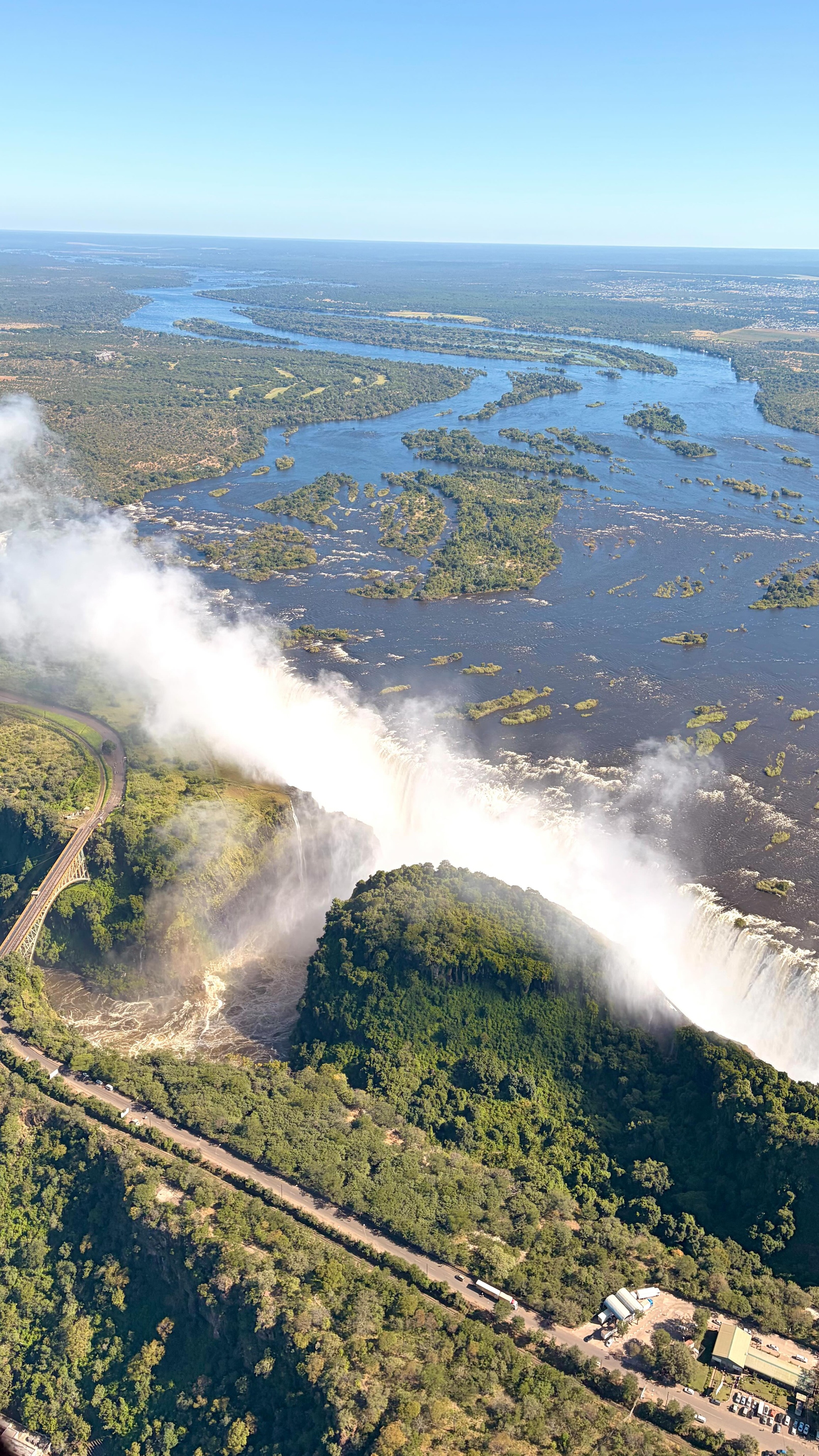 From sky to river to safari trails 🚁🌊🛥️🐘🍹Flying high over Victoria Falls, cruising the Zambezi, spotting incredible wildlife, and toasting it all with sunset cocktails… what a trip!
One minute of pure adventure with the best crew — unforgettable moments, wild views, and memories made the Isithombe Safaris way ✨
So special to witness the Falls in full force… nature showing off at its finest 🌊✨
#VictoriaFalls #IsithombeSafaris #HelicopterViews #SafariLife #ZambeziRiver AdventureWithFriends TravelAfrica