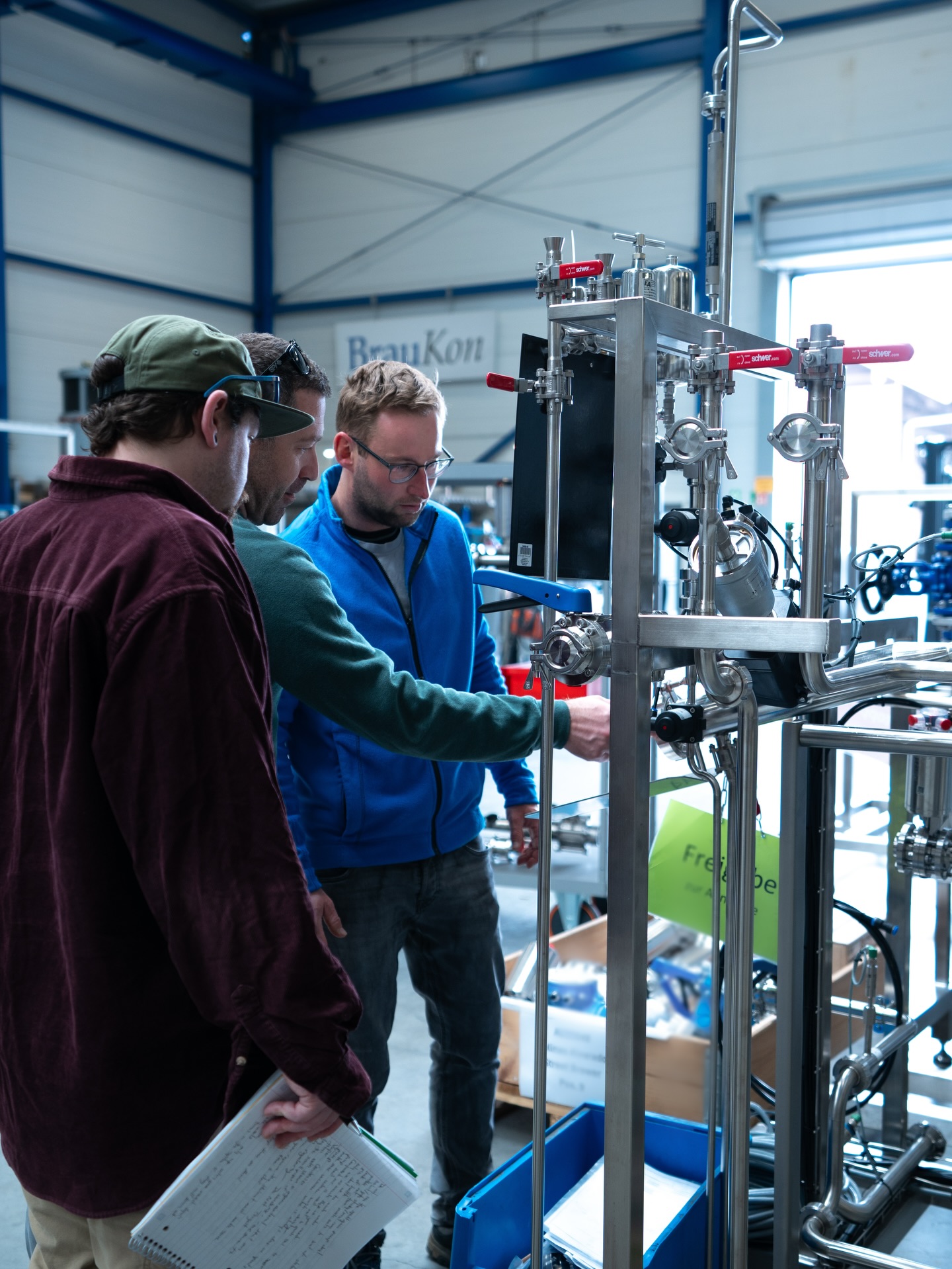 Our brew team took a trip to @Braukon / @camba_bavaria in Seebruck, Germany, this week for two main goals:
- To see our brand new custom-built brewhouse while it’s in manufacturing at the BrauKon facility and meet the highly-skilled crew that’s been building it
- To gain training on Braukon software from brewmasters at Camba, the world class, state-of-the-art brewery attached to the BrauKon facility.
We are so thrilled to be working with BrauKon to upgrade our brewhouse - they truly are the best in the game. They use only the highest quality in their manufacturing, with advanced laser technology, TIG Technology welding methods, and true German craftsmanship.
Camba Barvaria was originally founded in 2008 as a showroom of the brewing plant manufacturer. Ever since, they have been producing an award-winning portfolio of traditional and international beers. Additionally, their brewmasters provide very thorough training for BrauKon customers - and they have also been very wonderful hosts this week!
Thank you to our Ridgefield community and beyond for your continuous support and love for our beers, for allowing us to make this growth a possibility, for your unwavering support through all the growing pains! With this new brewhouse, our hope is to bring a new level of quality and precision to the beers you love.