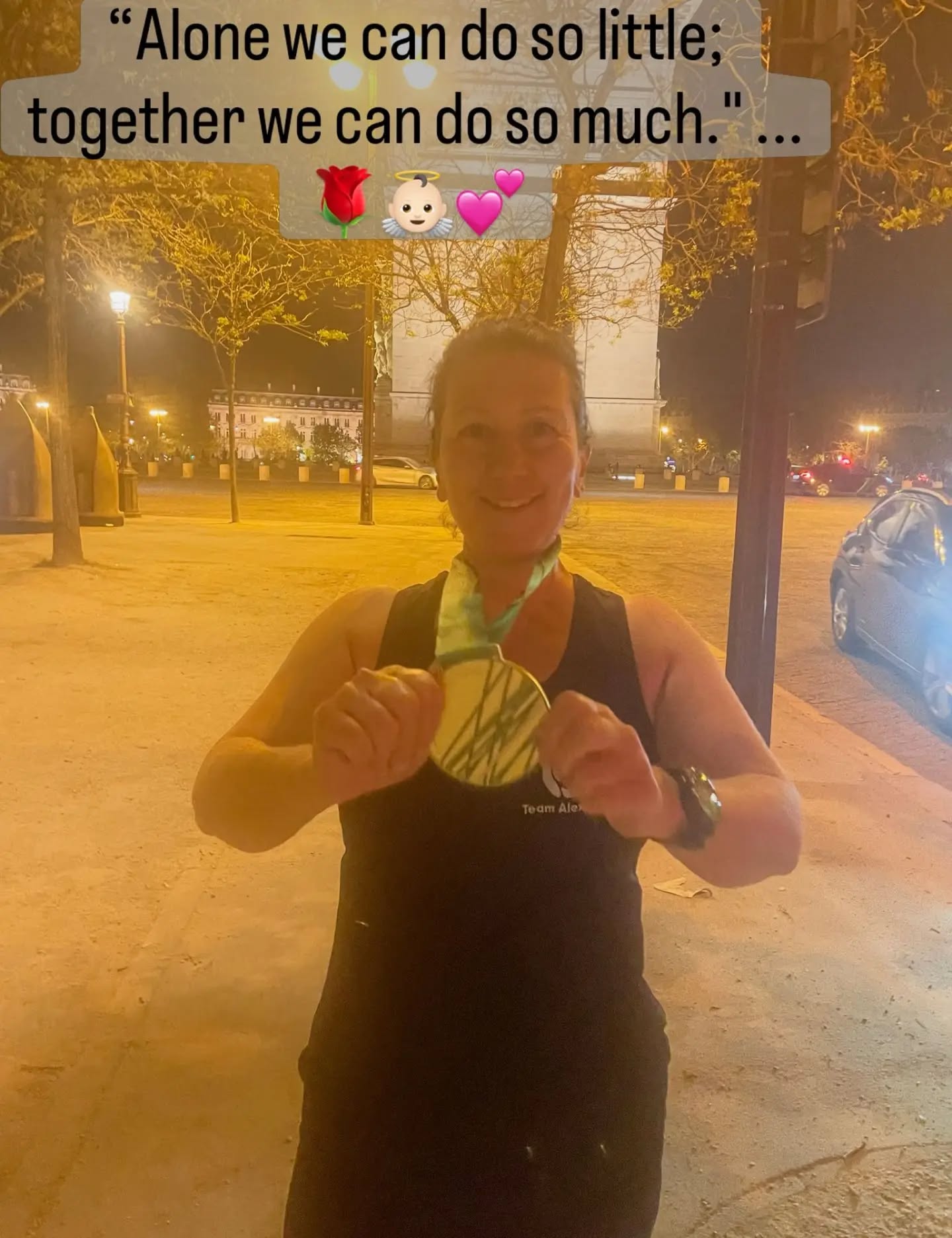 Médaille Lundi 🏅🏅
A massive well done to @dlugoleckaruth on smashing the Paris marathon. Forever impressed with the hard work and persistence not only to achieve her own goals but the work on behalf of @team_alexis_rose.
Bravo, légende ! 🇫🇷