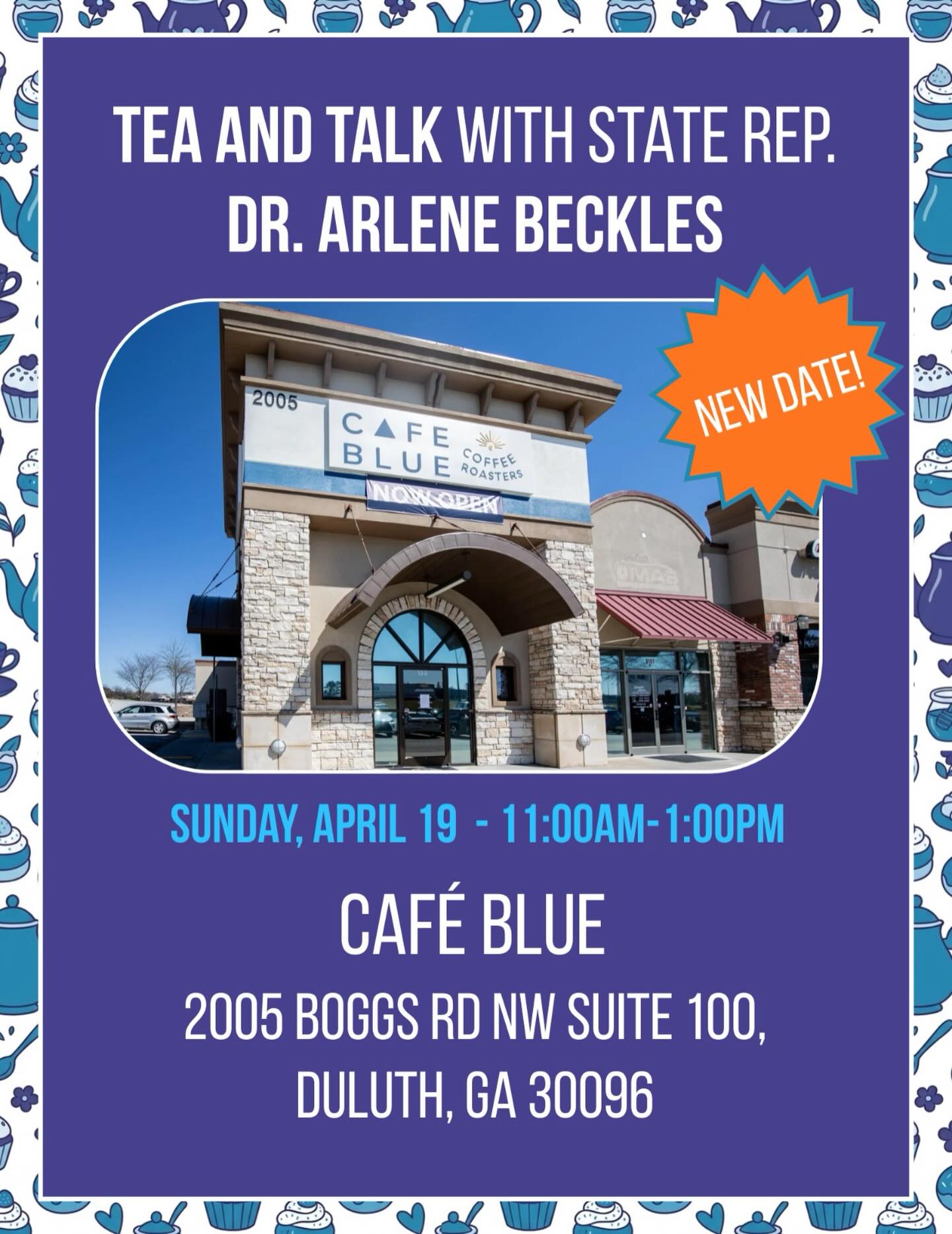 By popular demand Tea & Talk now on Sundays!
London Fog for me…what are you having? Stop by! #hd96