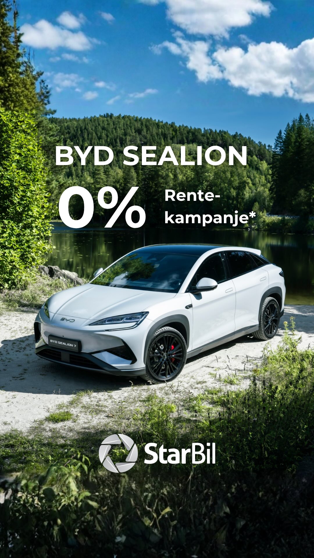 Leon ville bare minne deg på….
At rentekampanjen på BYD Sealion 7 varer kun ut april! Sikre deg 0% rente i dag 😍 Den ultimate familiebilen for deg som vil ha lang rekkevidde, 4x4 og god plass!
Book prøvekjøring eller ta kontakt med oss for tilbud, helt uforpliktende 😊