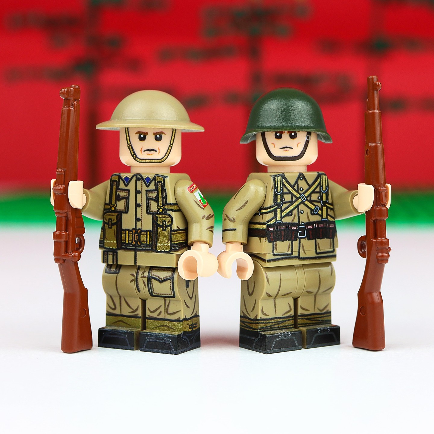 Bring some Polish Defence to your Minifigure Collection - Pre-order now at United Bricks!
- WW2 Polish 3rd Carpathian Rifle Division Rifleman
- WW2 Polish Army Rifleman
www.unitedbricks.com/new-products
These pre-order minifigures will ship from 24th April 2024 onwards - Will you be pre-ordering today?
-
#unitedbricks #lego #minifigures #afol #brickarms #customlego #militaryminifigs #ww2 #brickcollector
