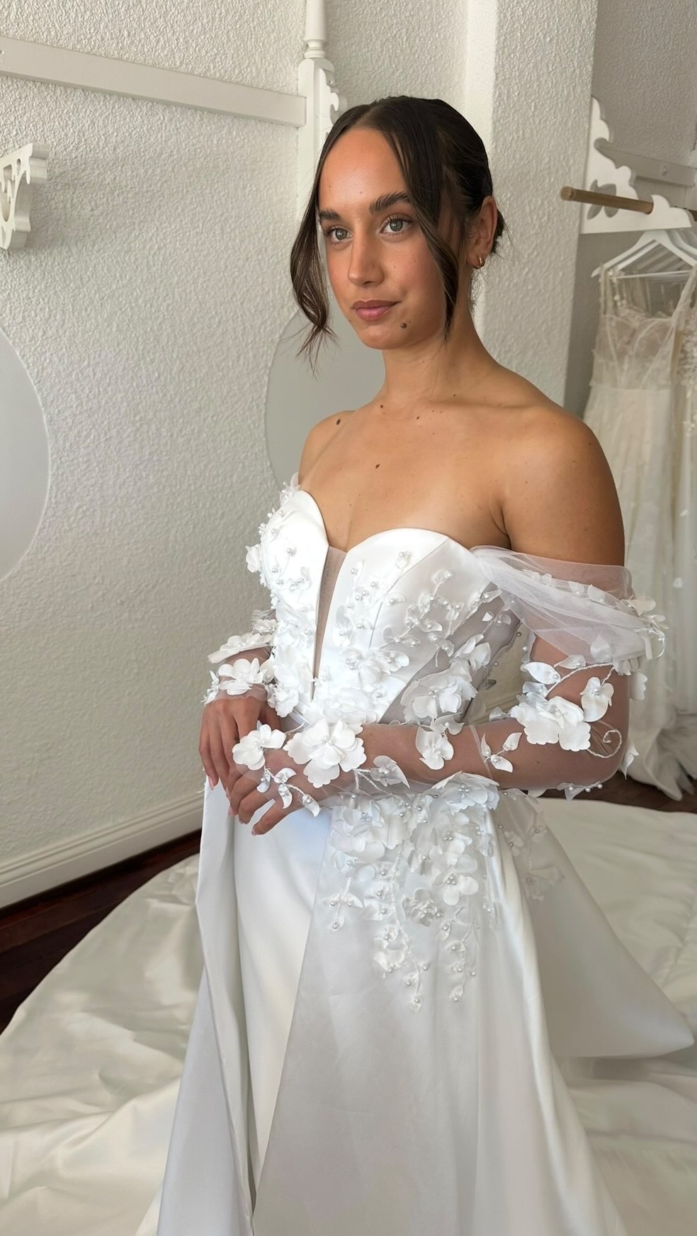 Step into the SVC studio #bridalcouture #sallyvictoriacouture