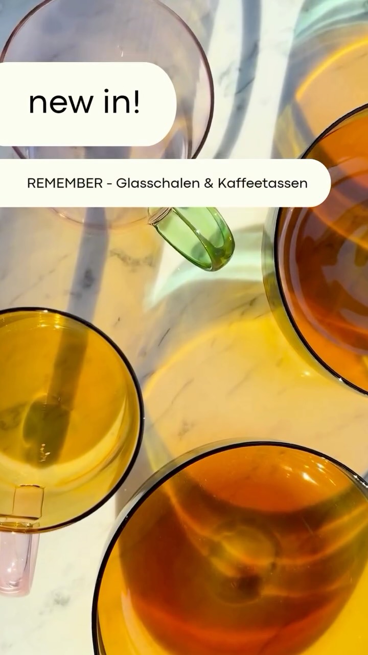 Wir haben den Durchblick! 😍✨
Neu bei uns im Sortiment: Die Kaffeetassen und Glasschalen von @designbyremember ❣️
#geschirr #glastasse #kaffeetassenliebe #dekoliebe❤️ #bettenhausschmitt