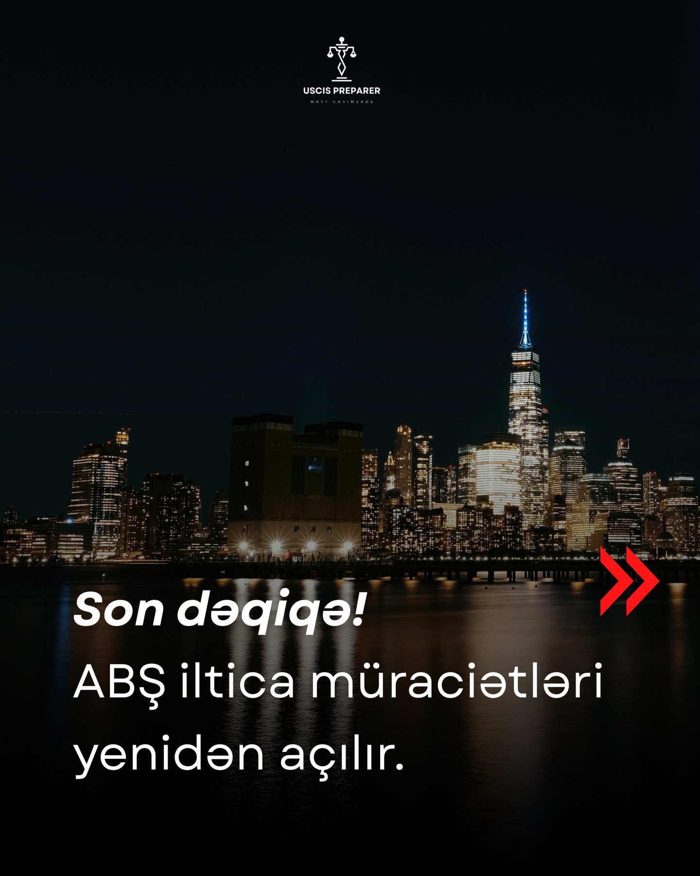 🚨 Aylarla gözlənilən dəyişiklik gəldi.
ABŞ iltica müraciətləri qismən yenidən işlənməyə başlayır. Bəzi işlər irəliləyəcək, amma hamı üçün eyni sürətlə deyil və gecikmələr davam edə bilər.
Sənin müraciətin hansı vəziyyətdədir?
Statusunu yoxlamaq və prosesi düzgün anlamaq indi daha vacibdir.
Saxla və paylaş ki, məlumatlı olasan.
🚨 The update many have been waiting for is here.
U.S. asylum applications are starting to be processed again. Some cases will move forward, but not at the same speed for everyone, and delays may still continue.
What’s the status of your case?
Now is the time to stay informed and track your process carefully.
Save and share to stay updated.