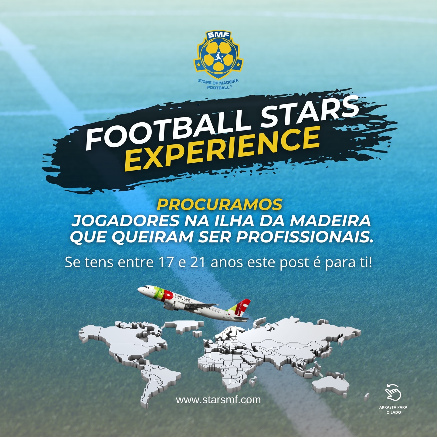 โญ๏ธ ๐๐ผ๐ผ๐๐ฏ๐ฎ๐น๐น ๐ฆ๐๐ฎ๐ฟ๐ ๐๐
๐ฝ๐ฒ๐ฟ๐ถ๐ฒ๐ป๐ฐ๐ฒ โญ๏ธ
Se tens entre ๐ญ๐ณ e ๐ฎ๐ญ ๐ฎ๐ป๐ผ๐ ou conheces alguรฉm que tenha, lรช este post atรฉ ao fim! ๐
A ๐ฆ๐๐ฎ๐ฟ๐ ๐ผ๐ณ ๐ ๐ฎ๐ฑ๐ฒ๐ถ๐ฟ๐ฎ ๐๐ผ๐ผ๐๐ฏ๐ฎ๐น๐น em parceria com a ๊ฑแดแดส๊ฑ แด๊ฐ แดสแด ๊ฐแดแดแดสแด criou o ๐๐ผ๐ผ๐๐ฏ๐ฎ๐น๐น ๐ฆ๐๐ฎ๐ฟ๐ ๐๐
๐ฝ๐ฒ๐ฟ๐ถ๐ฒ๐ป๐ฐ๐ฒ!! ๐ฅ
Este serviรงo procura desenvolver experiรชncias em clubes profissionais que aproximam os jogadores do ๐ณ๐๐๐ฒ๐ฏ๐ผ๐น ๐ฝ๐ฟ๐ผ๐ณ๐ถ๐๐๐ถ๐ผ๐ป๐ฎ๐น.โ๐ฝ
Se tens um sonho, tens que lutar por ele e o caminho a percorrer รฉ fora da tua zona de confortoโฆ
Se queres ser jogador profissional tens que treinar com os melhores profissionais do paรญs e do mundo inteiro. ๐ฏ
โ๏ธEsta pode ser a tua รบltima oportunidade de seres observado em um clube profissional e atingires o teu sonho.โ๏ธ
โก๏ธ Sentes que este desafio รฉ para ti?
Para mais informaรงรตes escreve nos comentรกrios โ๐๐จ ๐ค๐จ๐๐ฅ๐ขโ. ๐๐ฝ
๐พ๐๐๐ผ ๐ ๐๐๐ ๐ฟ๐๐๐๐๐๐! โฝ๏ธ
๐พ๐๐๐ผ ๐ ๐๐๐ ๐๐๐๐๐๐! ๐
#smf #starsofmadeirafootball #football #futebol #madeiraisland