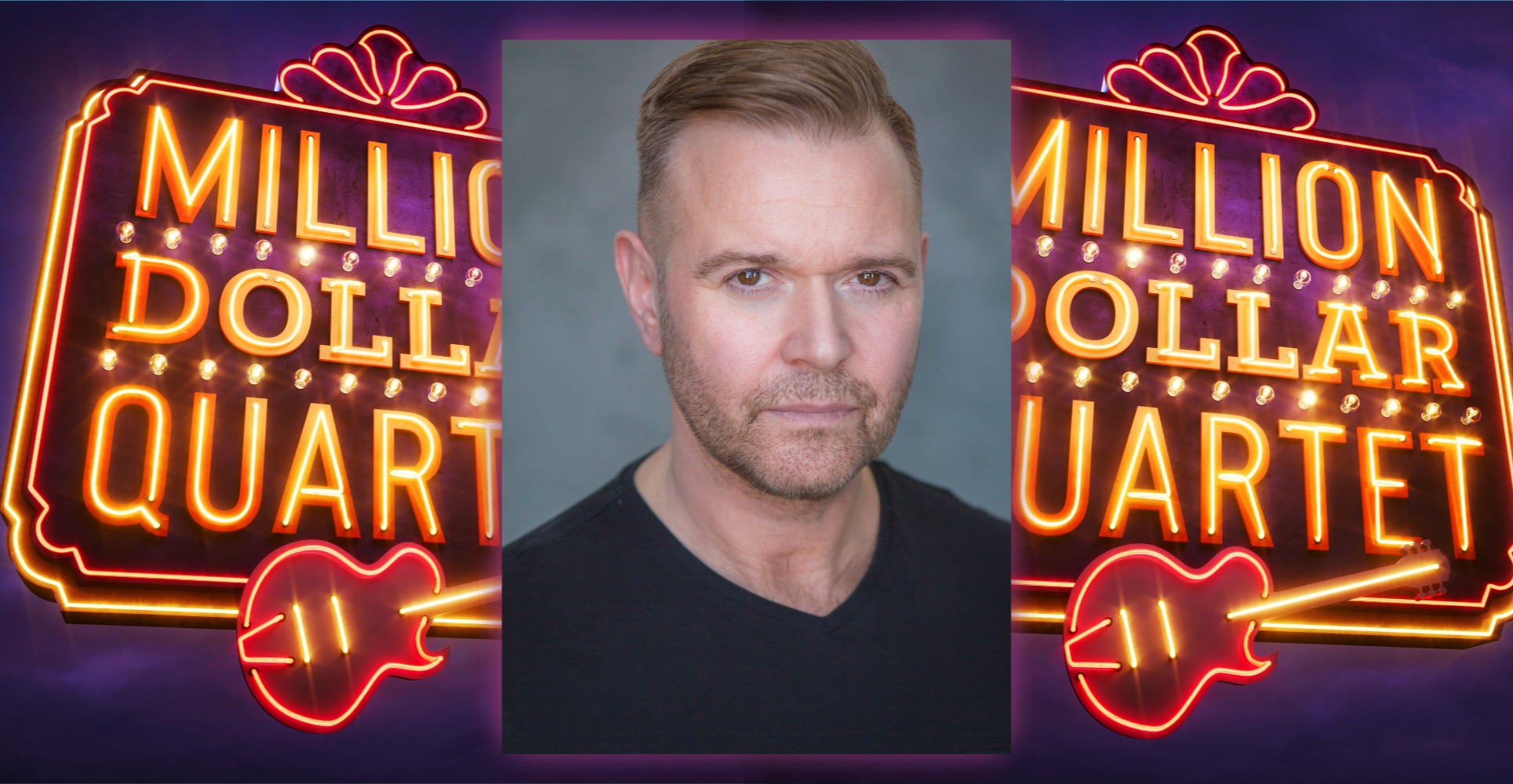Casting Announcement: Darren Day will be playing the role of ‘Sam Phillips’ in the Barn Theatre’s Million Dollar Quartet which returns for an extended run this summer between 15 June and 22 August.
Darren Day first gained recognition after winning Opportunity Knocks in 1988, before achieving major West End success as ‘Joseph’ in Joseph and the Amazing Technicolour Dreamcoat at the London Palladium. The role cemented his reputation as a leading musical theatre performer. His stage career includes Les Misérables, Grease, The Rocky Horror Show, Chicago, Priscilla Queen of the Desert, We Will Rock You, Carousel, Beauty and the Beast, White Christmas, and Everybody’s Talking About Jamie.
Million Dollar Quartet will be directed by Jonathan O’Boyle with a book by Colin Escott and Floyd Mutrux.
Additional cast and creative team will be announced soon.