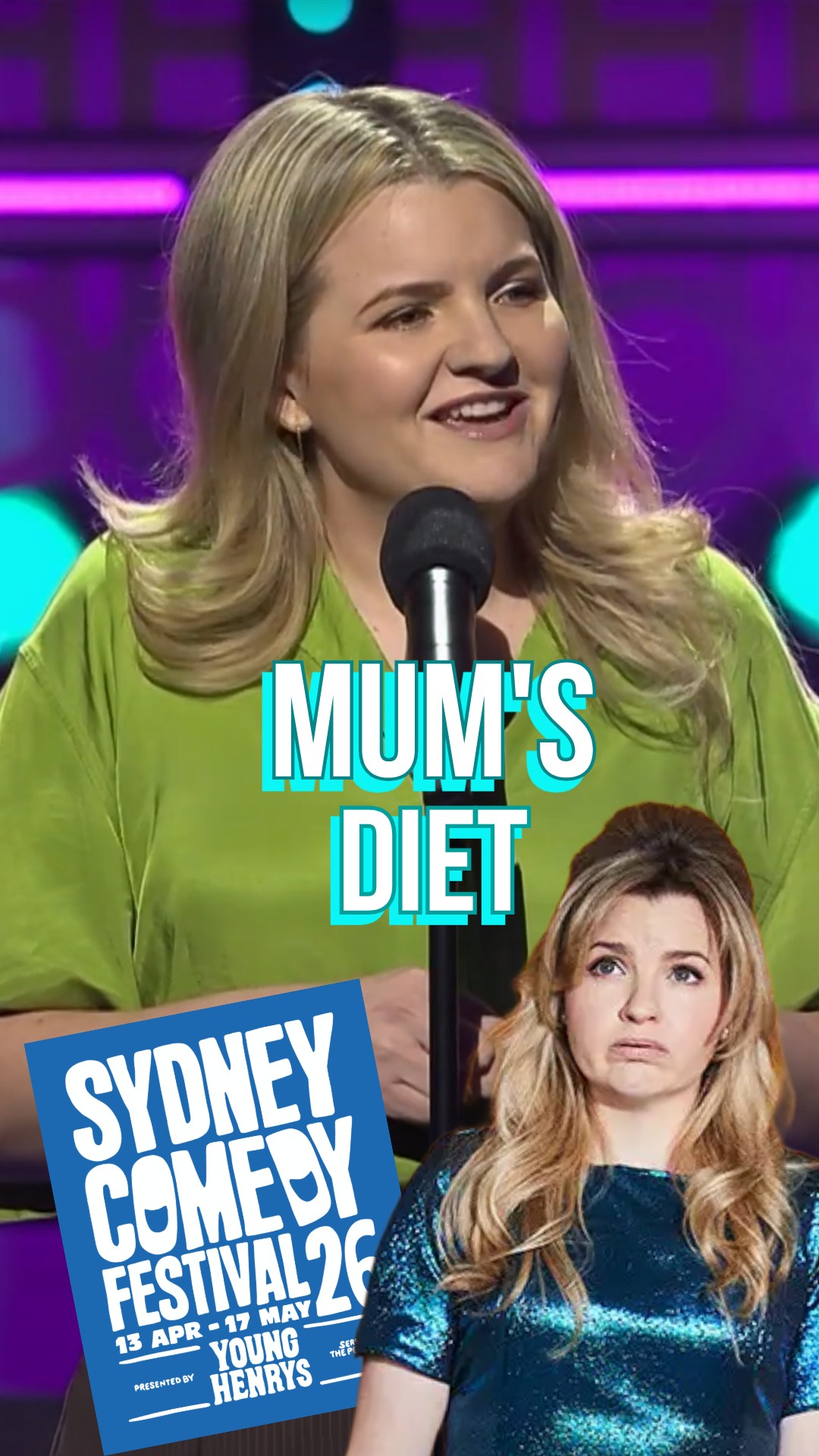 SYDNEY!
Come see my NEW show 'Bittersweet' at this year's @sydneycomedyfestival
📅 30 April - 1 May
📍 @comedystoresyd
📅 2 May - 3 May
📍 @factory_theatre
Click the link in bio for tickets